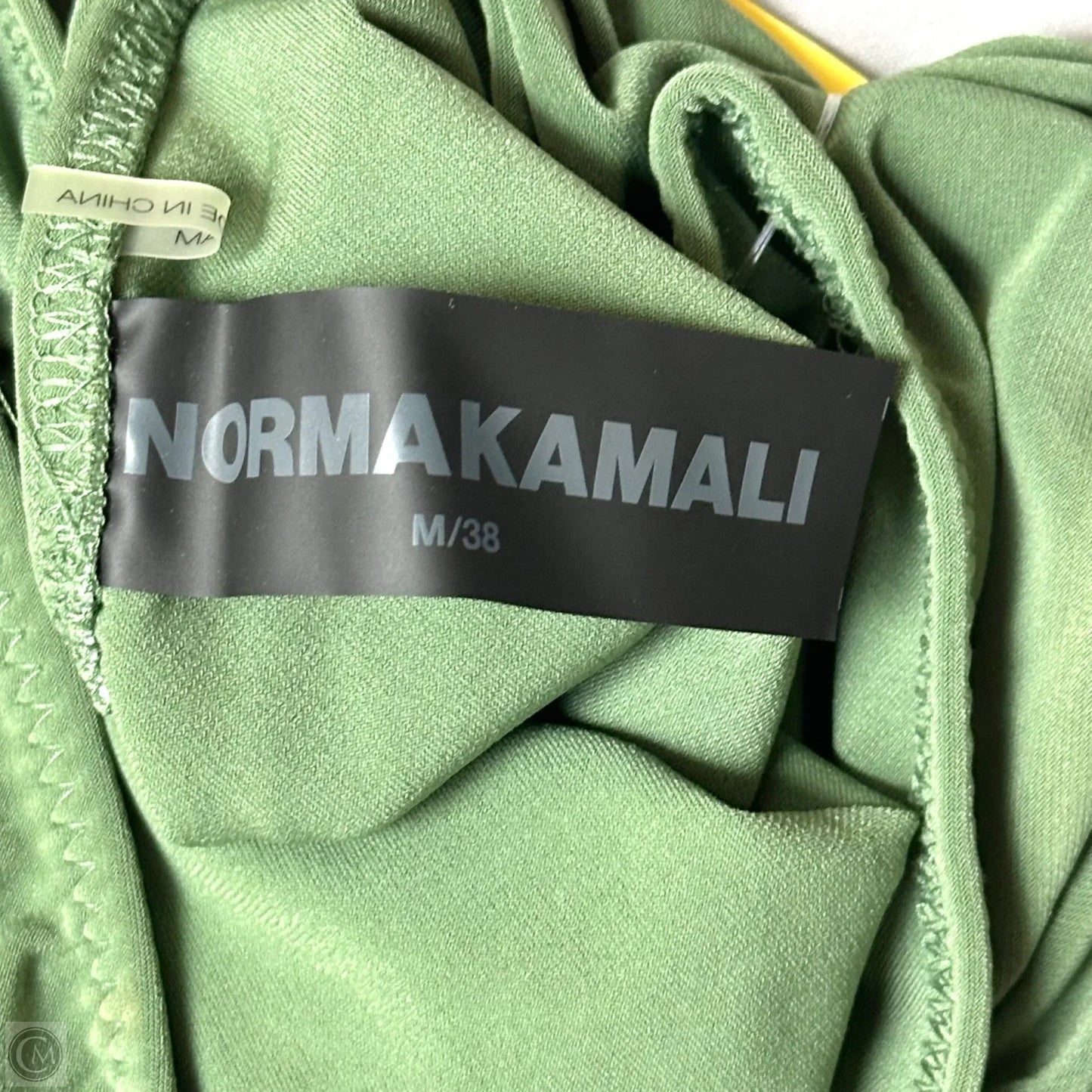 Dress Party Long By Norma Kamali In Green, Size: M