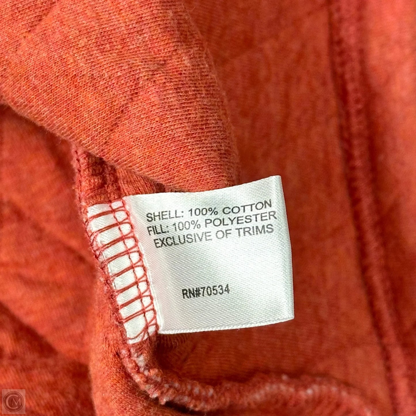 Athletic Sweatshirt Crewneck By Orvis In Red, Size: L