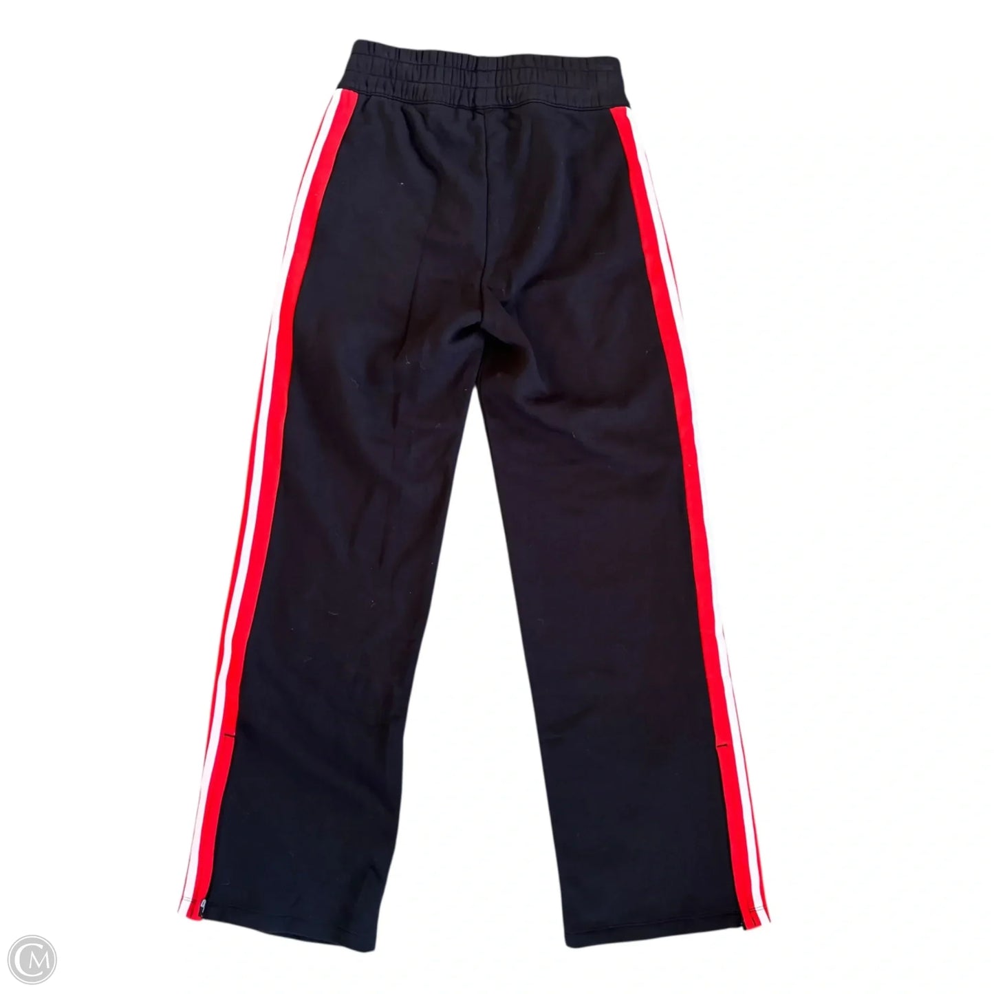 Athletic Pants By Adidas In Black & Red, Size: S