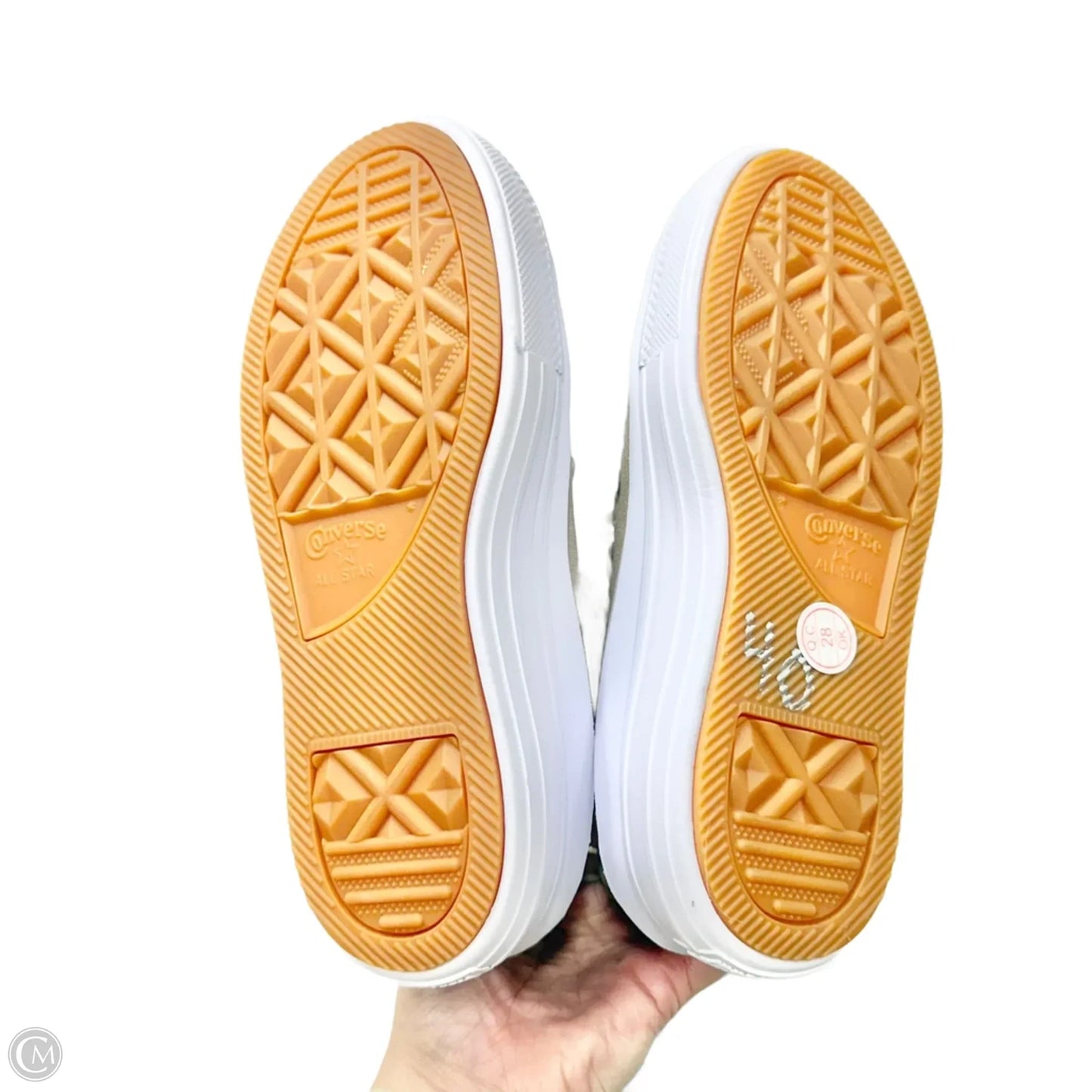 Shoes Sneakers Platform By Converse In Tan, Size: 6