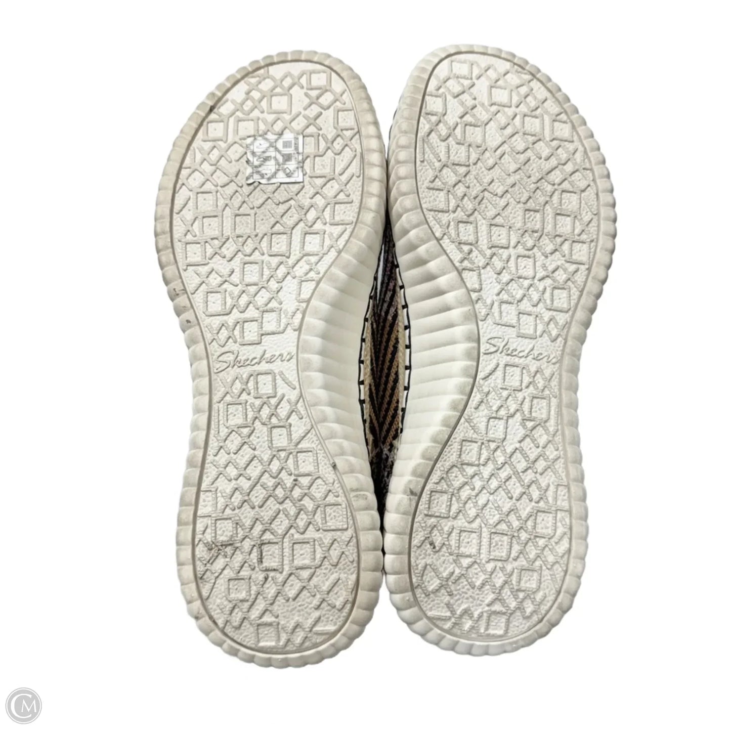 Shoes Sneakers By Skechers In Black & Brown, Size: 9