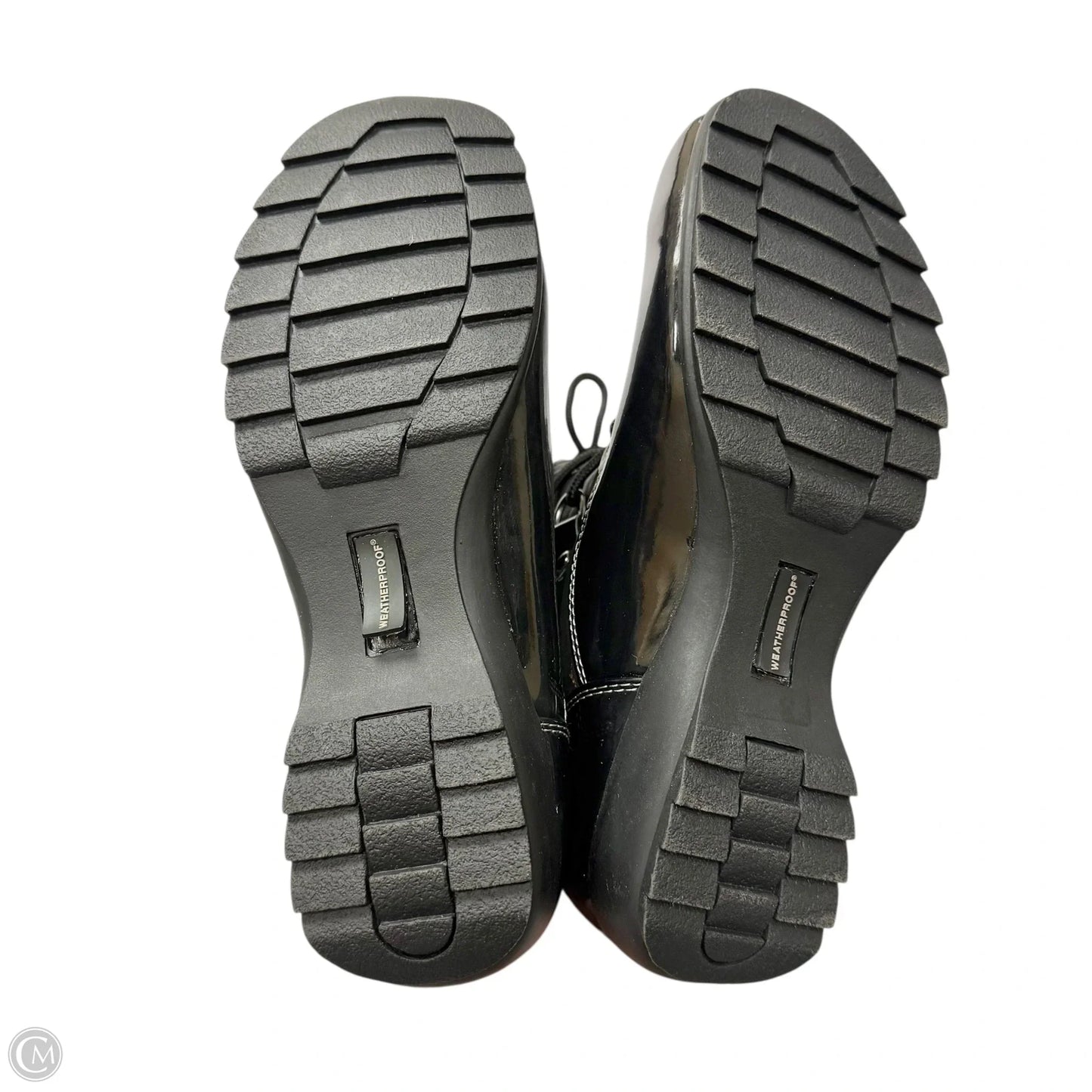 Boots Snow By Weatherproof In Black, Size: 10w