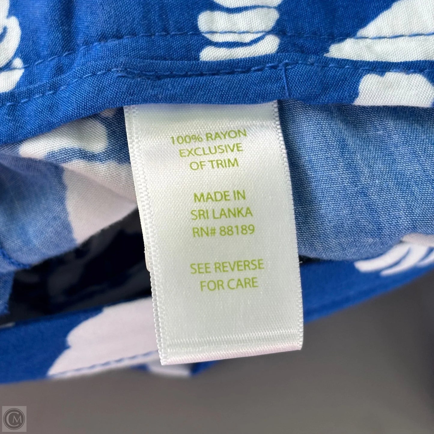 Pants Designer By Lilly Pulitzer In Blue & White, Size: S