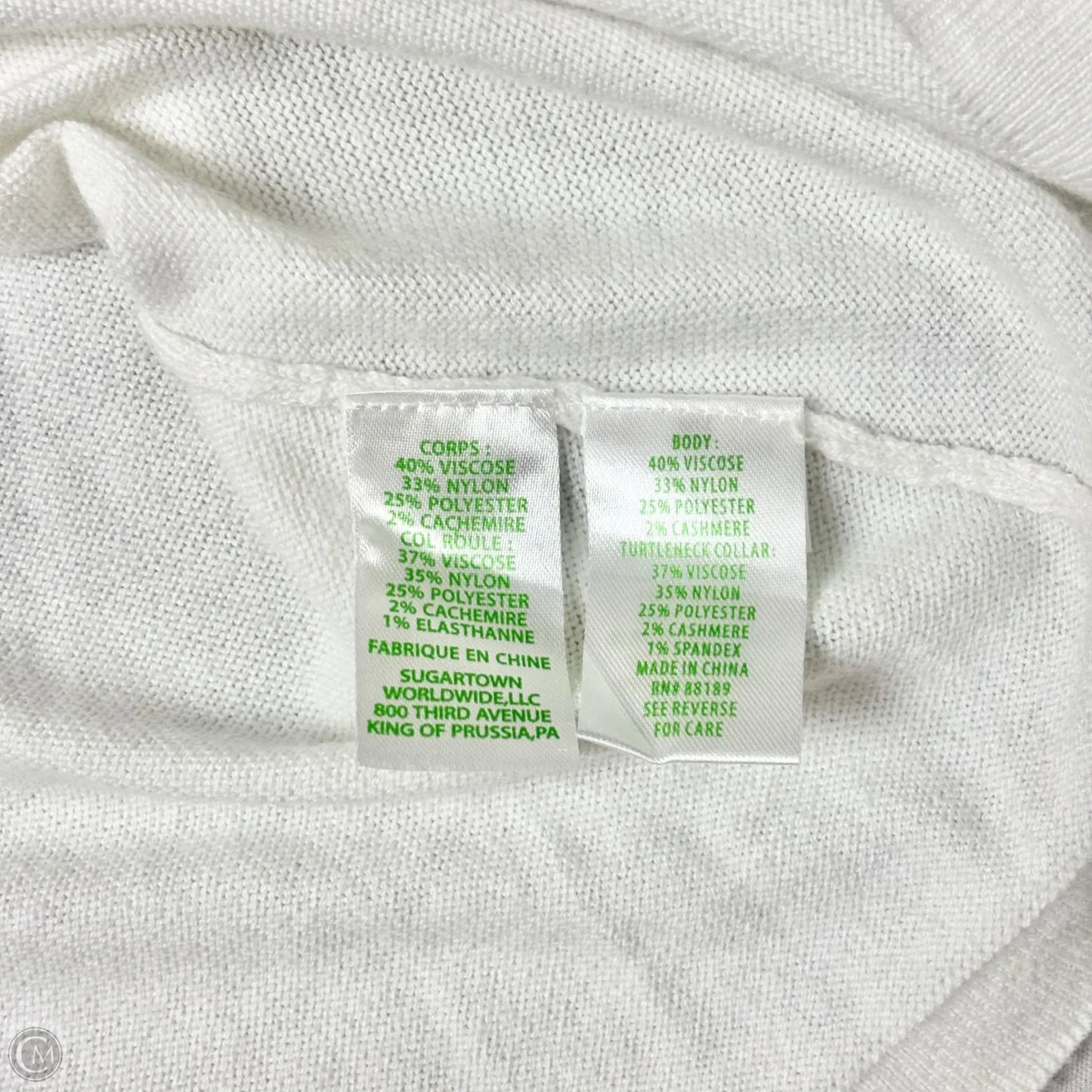 Sweater Designer By Lilly Pulitzer In White, Size: L