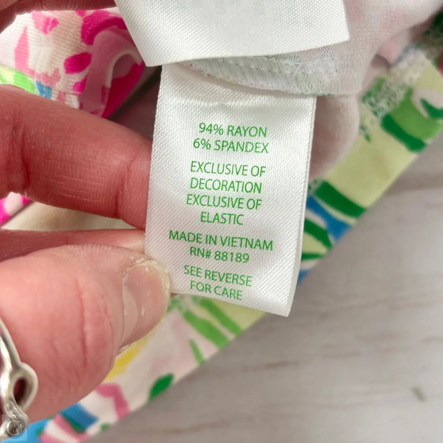 Romper Designer By Lilly Pulitzer In Floral Print, Size: M