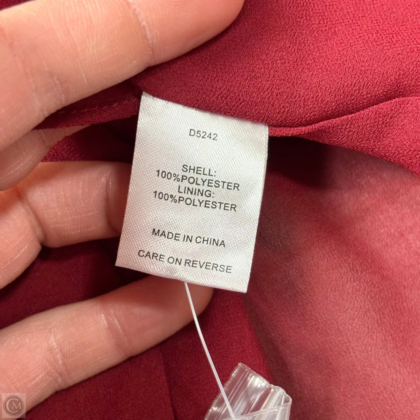 Dress Casual Short By Alexia Admor In Maroon, Size: L