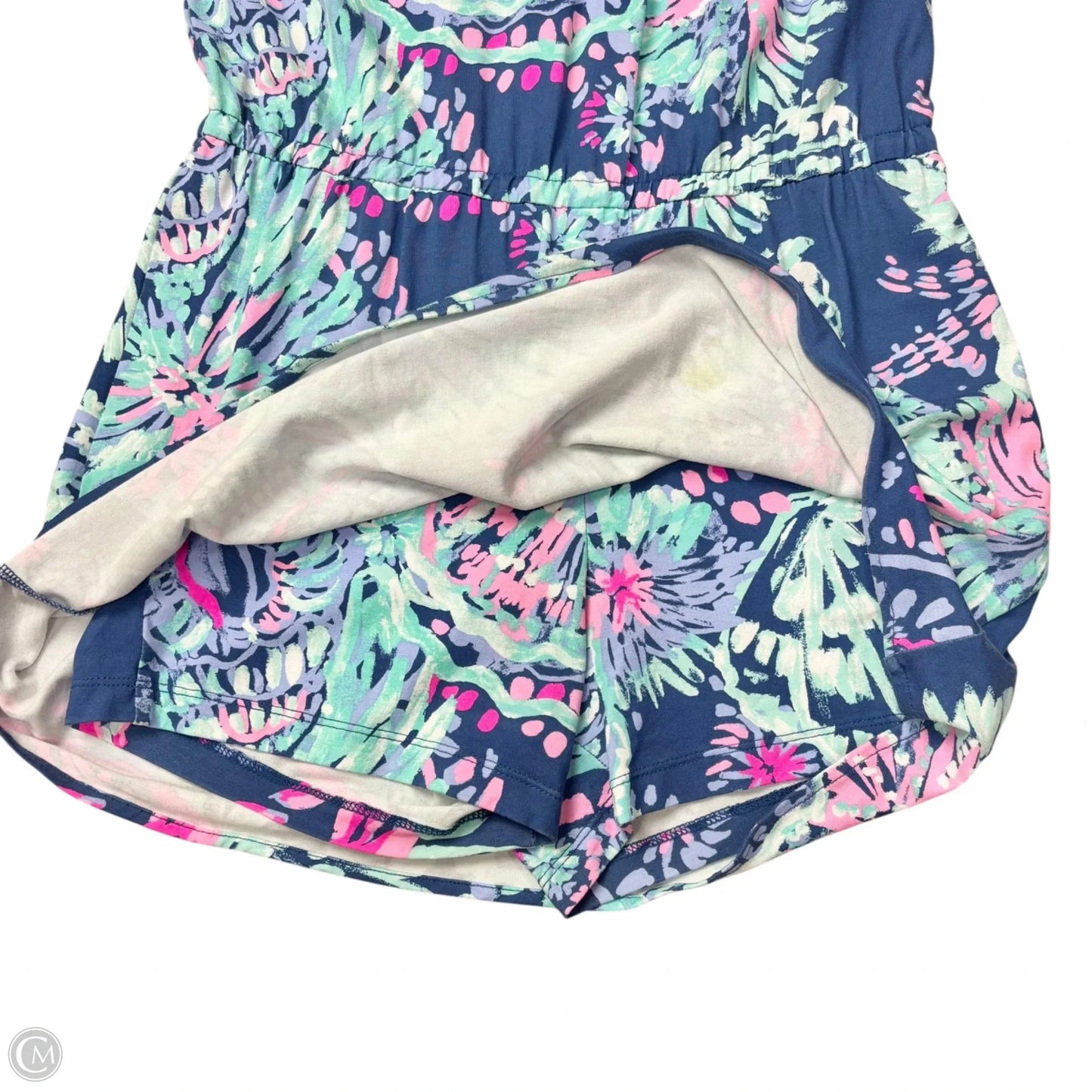 Romper Designer By Lilly Pulitzer In Navy, Size: Xs