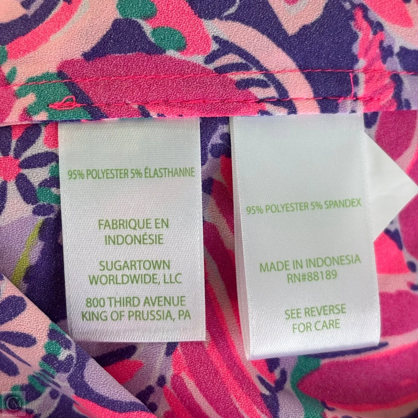 Top Long Sleeve Designer By Lilly Pulitzer In Floral Print, Size: Xs