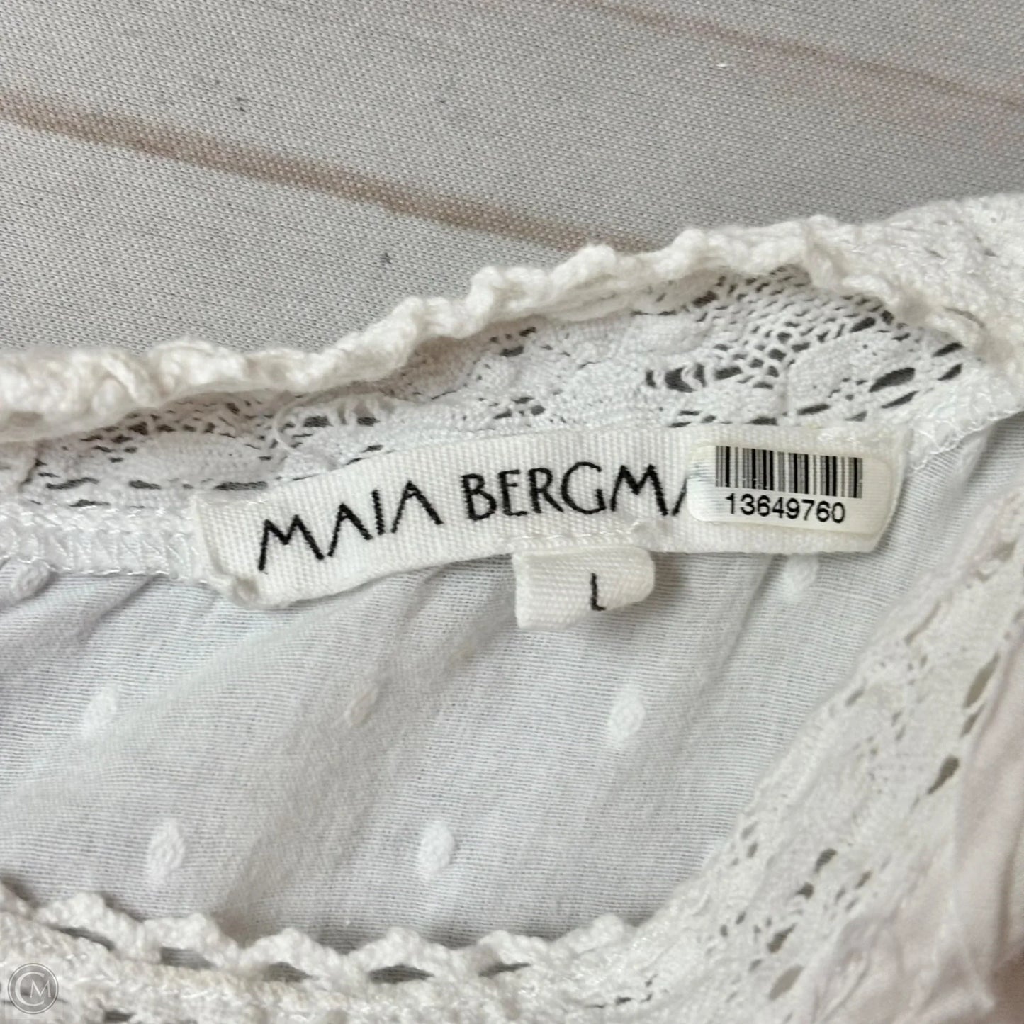 Dress Casual Short By Maia Bergman In White, Size: L
