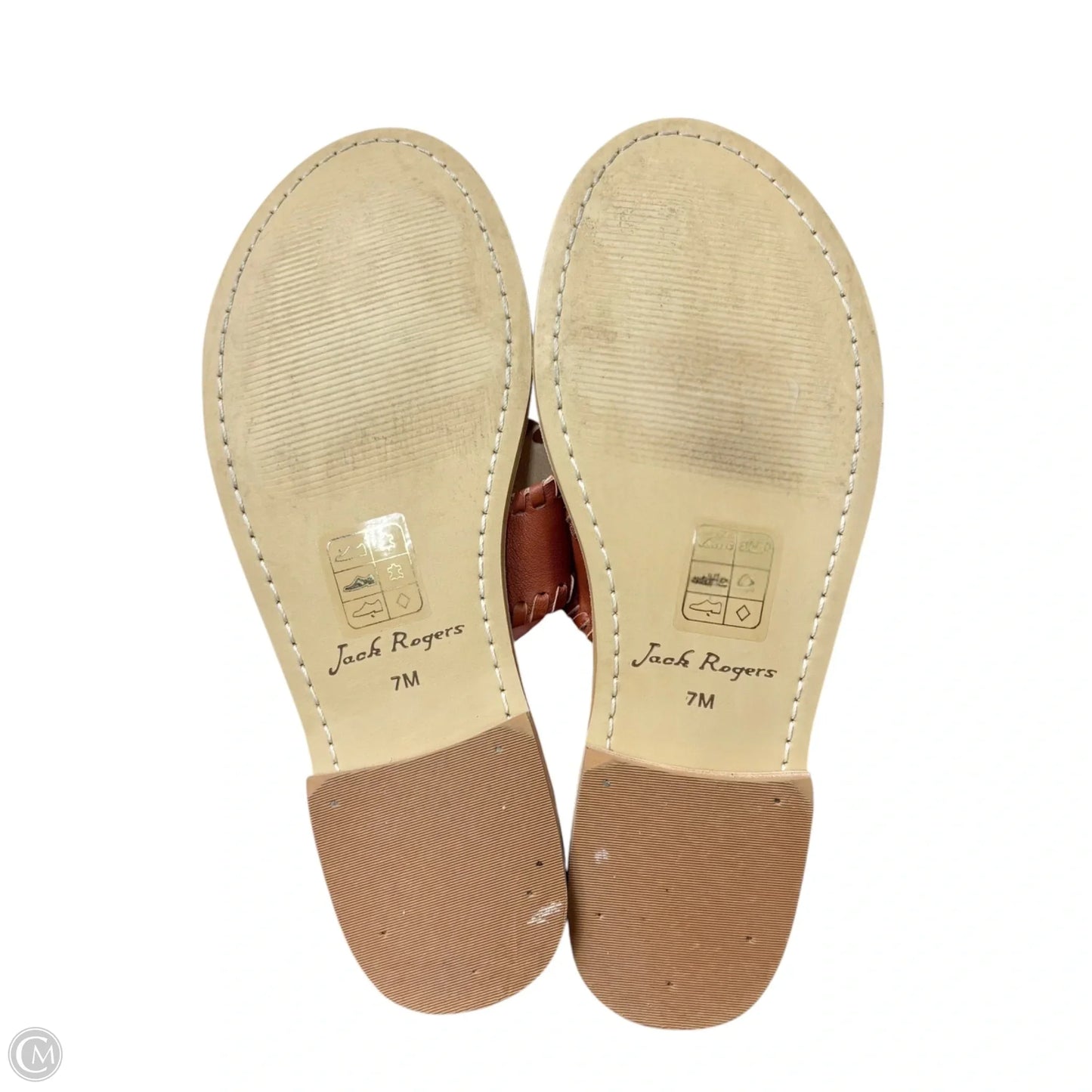 Sandals Flats By Jack Rogers In Brown, Size: 7