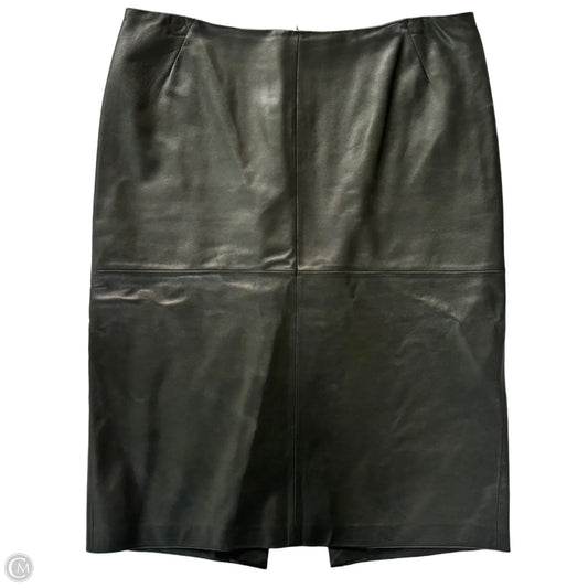 Skirt Designer By Lafayette 148 In Black, Size: 8