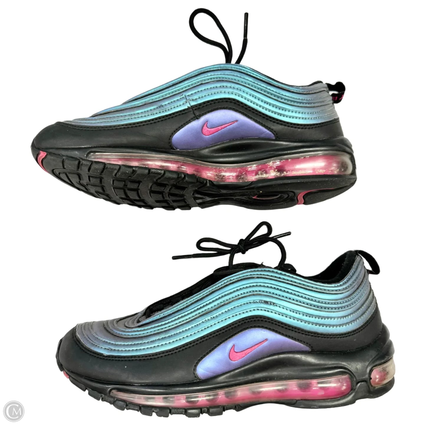 Shoes Sneakers By Nike In Blue & Purple, Size: 9