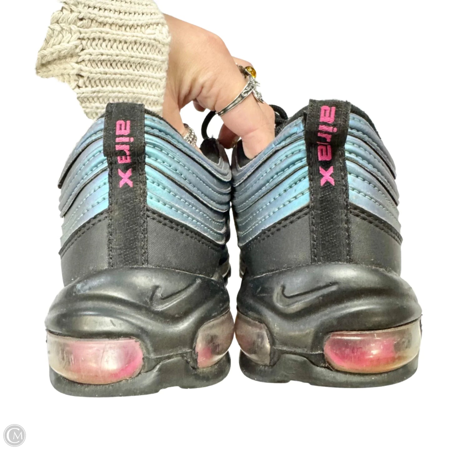 Shoes Sneakers By Nike In Blue & Purple, Size: 9