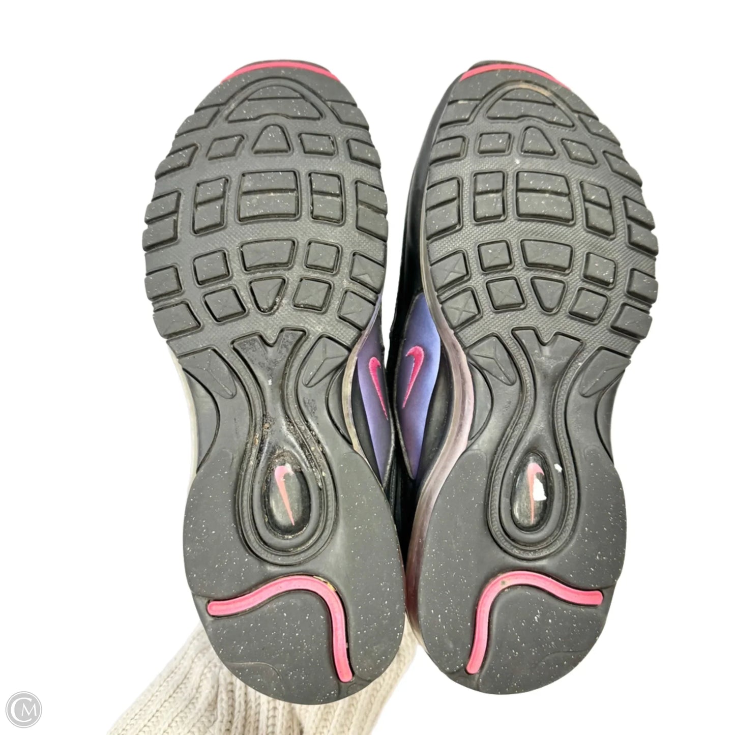 Shoes Sneakers By Nike In Blue & Purple, Size: 9