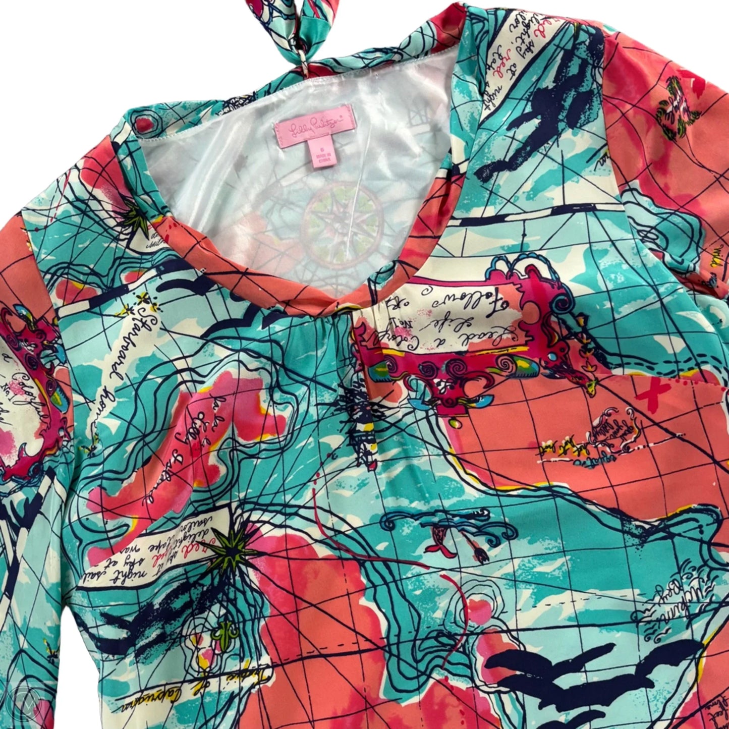 Dress Designer By Lilly Pulitzer In Multi-colored, Size: S