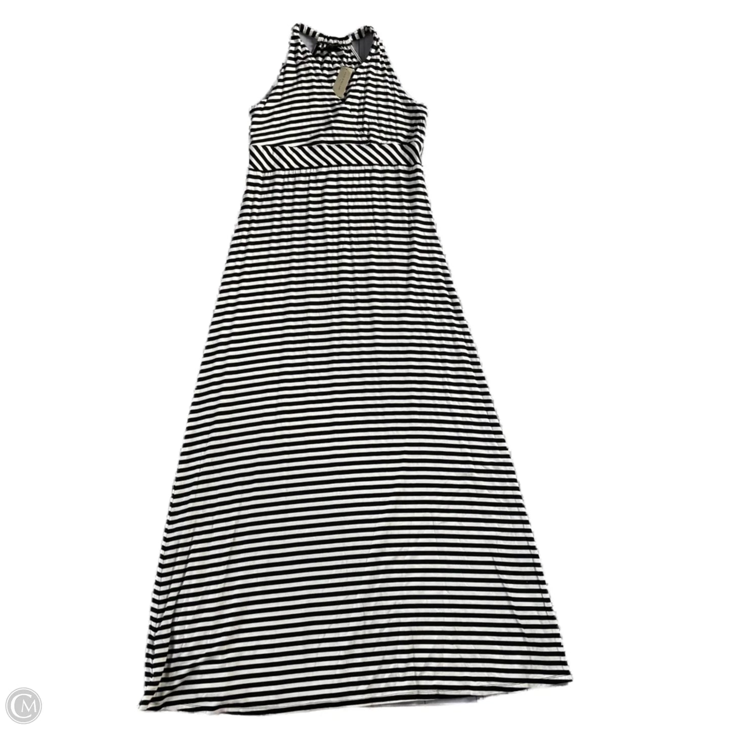 Dress Casual Maxi By Ann Taylor In Striped Pattern, Size: M