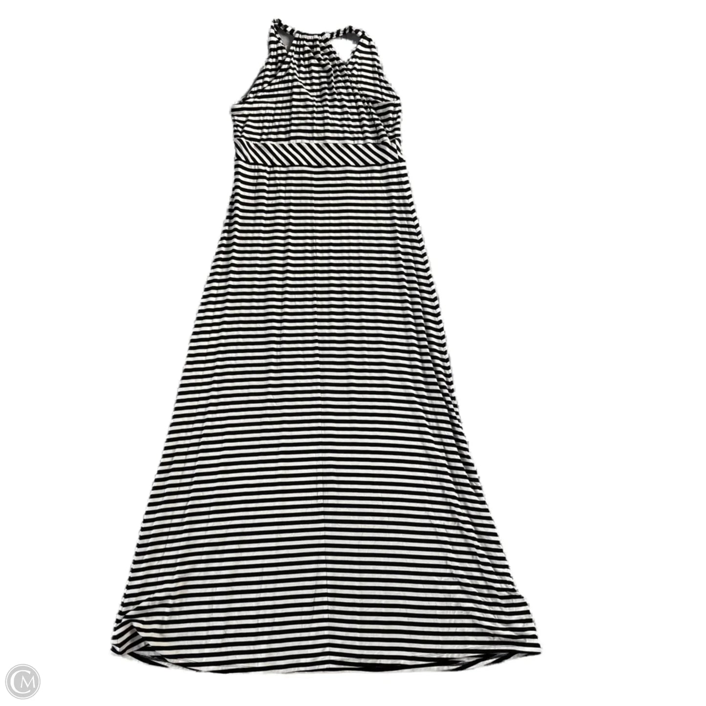 Dress Casual Maxi By Ann Taylor In Striped Pattern, Size: M