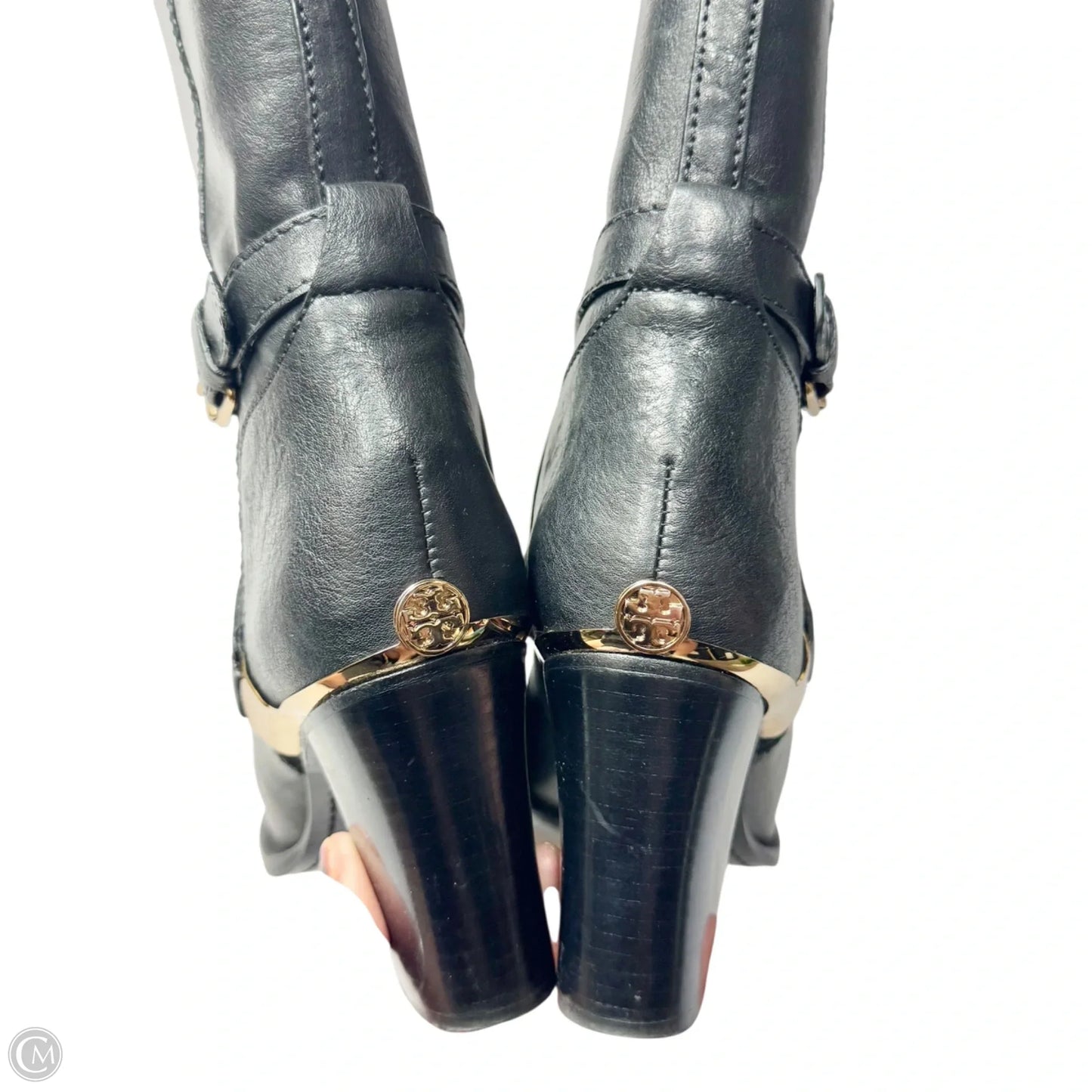 Boots Designer By Tory Burch In Black, Size: 6.5