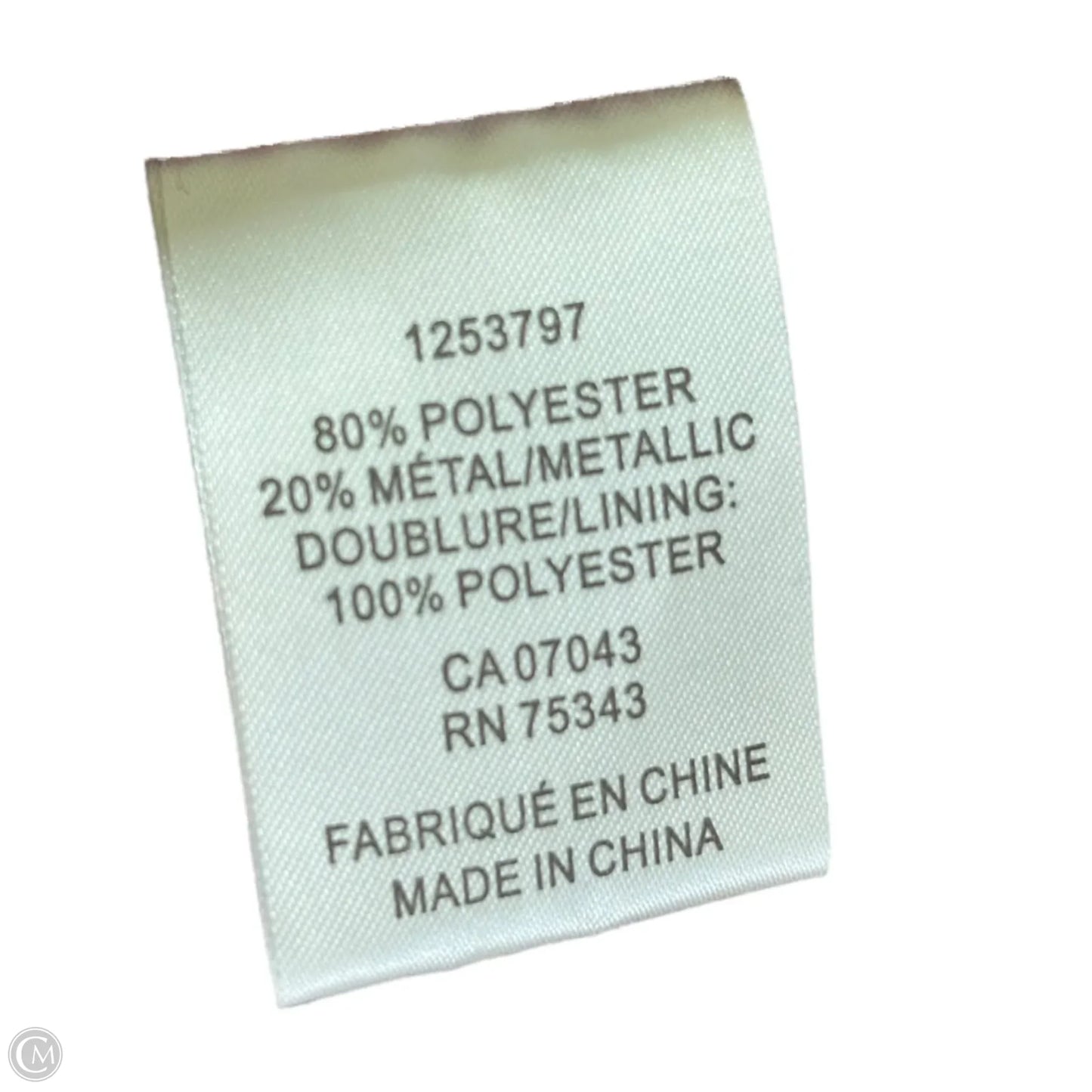 Blouse Long Sleeve By Joie In Black & Brown, Size: M