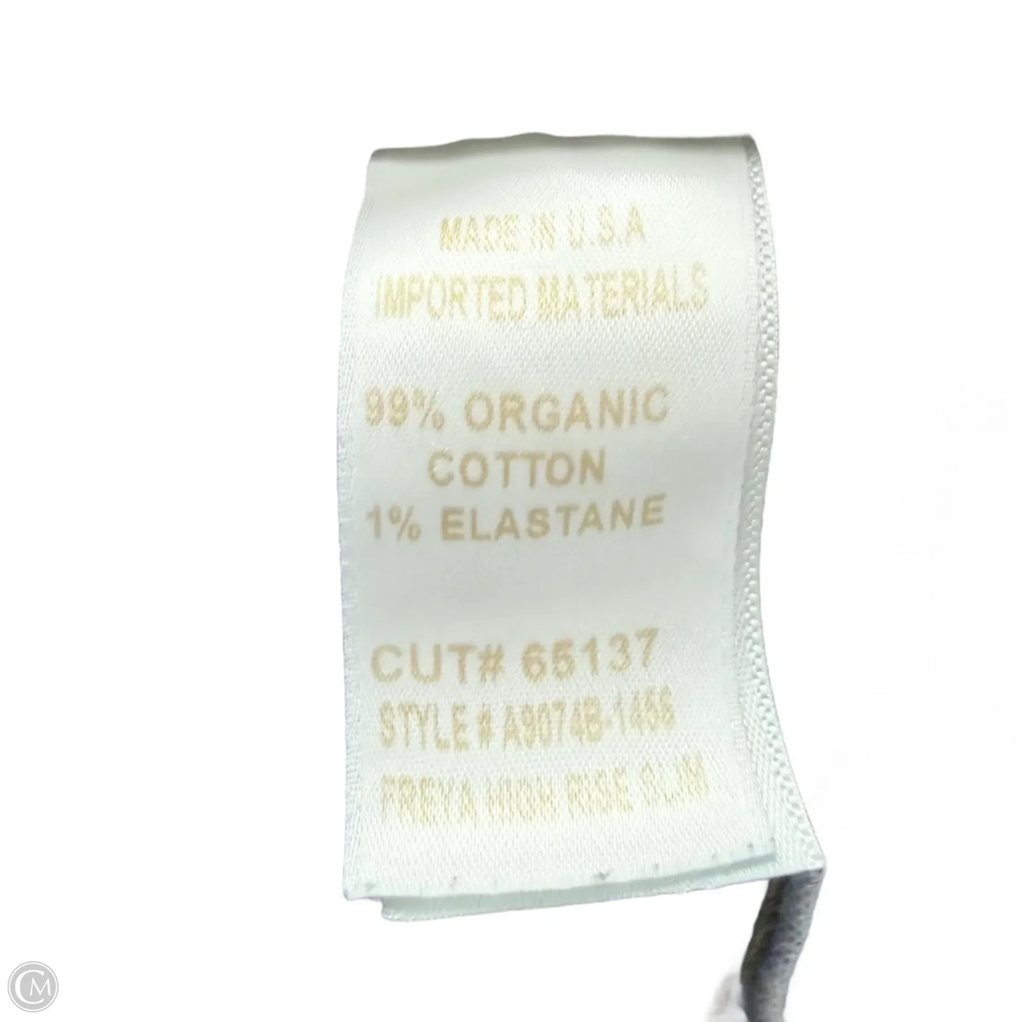 Jeans Straight By Agolde In Blue Denim, Size: 2