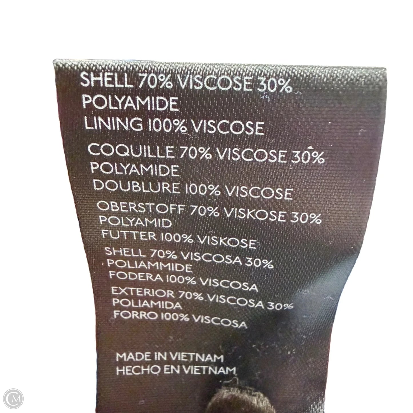 Dress Casual Midi By Anthropologie In Black & Blue, Size: Xl