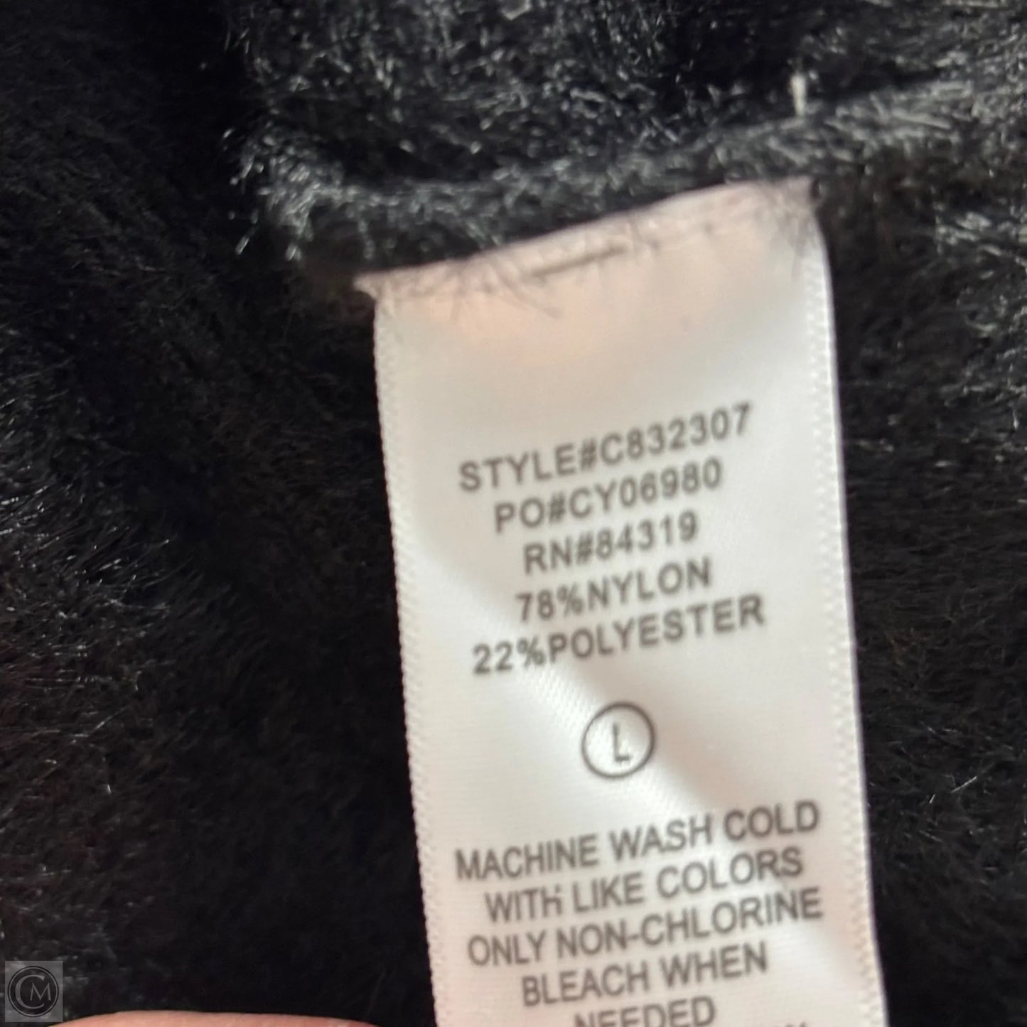 Sweater By Cyrus In Black, Size: L