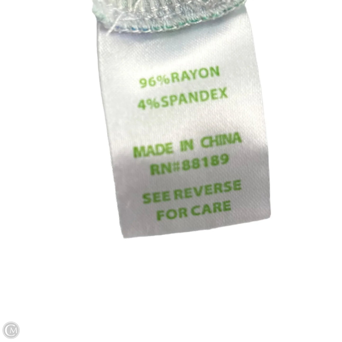 Romper Designer By Lilly Pulitzer In Blue & Green, Size: S