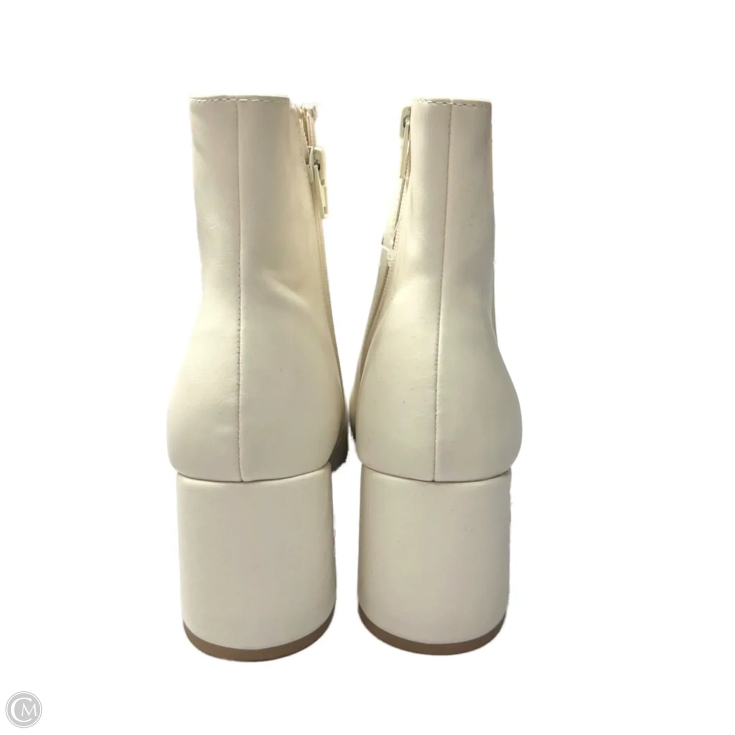 Boots Combat By Madden Girl In White, Size: 9.5