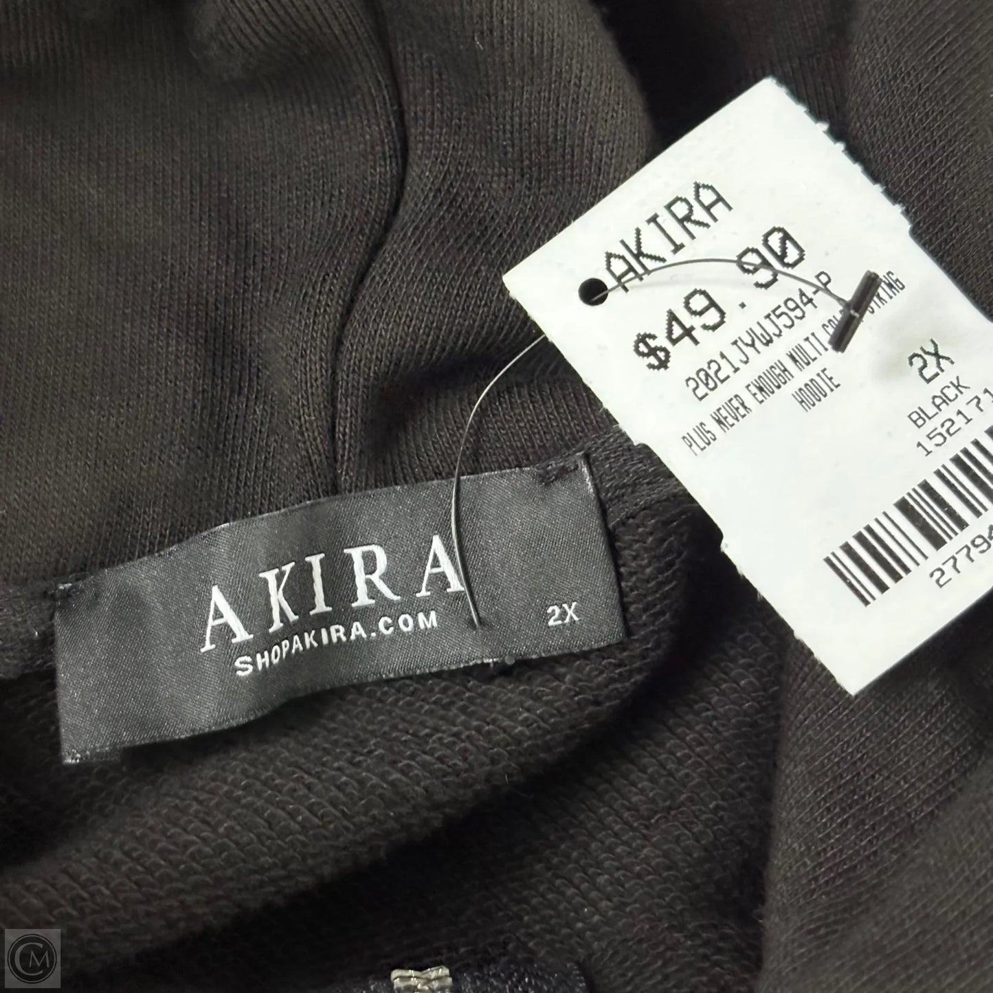 Jacket Other By Akira In Black, Size: 2x