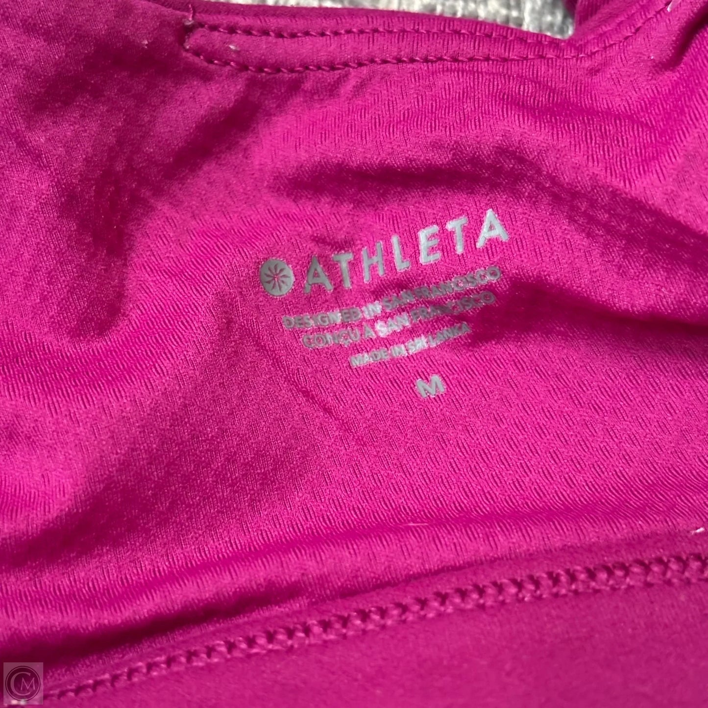Athletic Bra By Athleta In Purple, Size: M