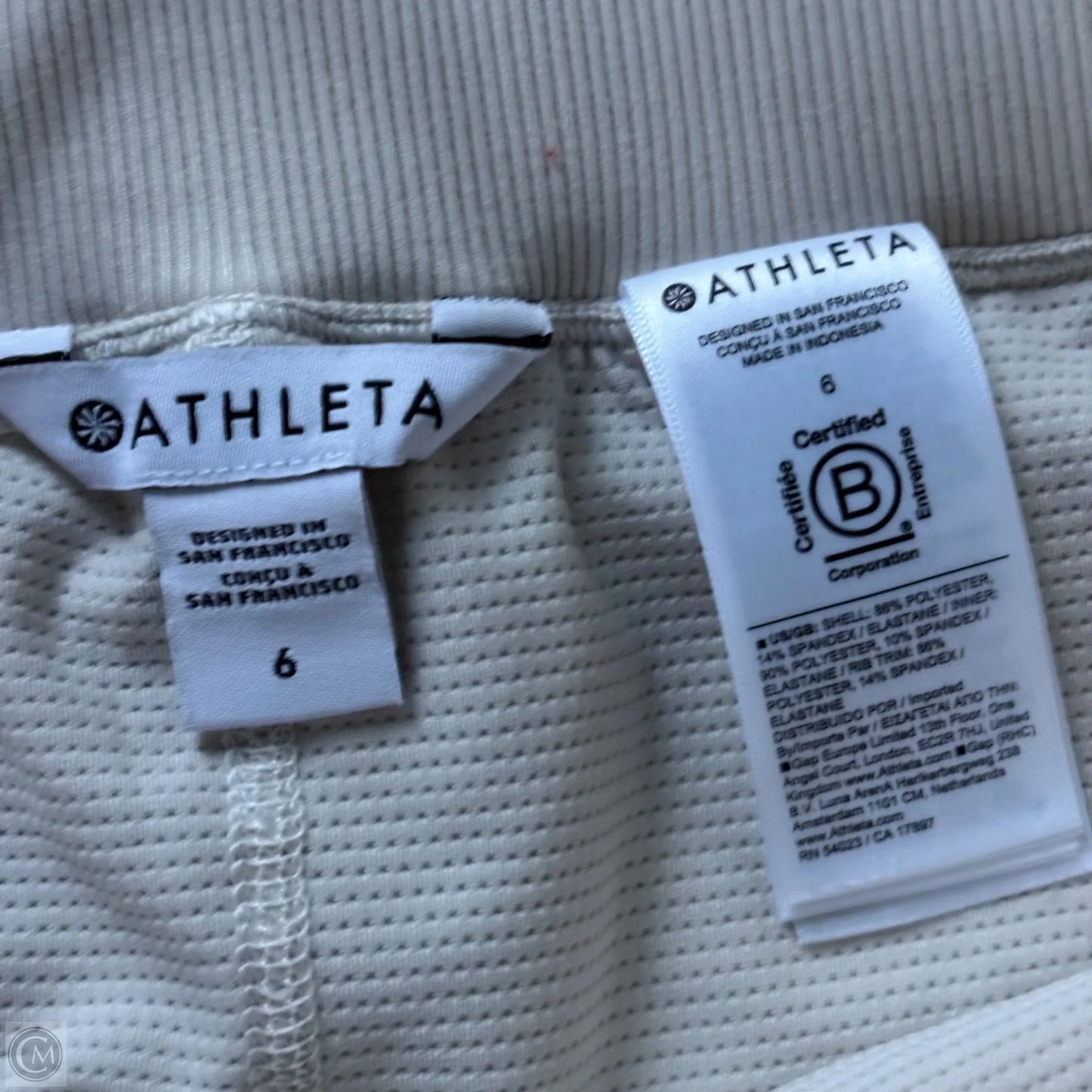 Athletic Skirt By Athleta In Cream, Size: S