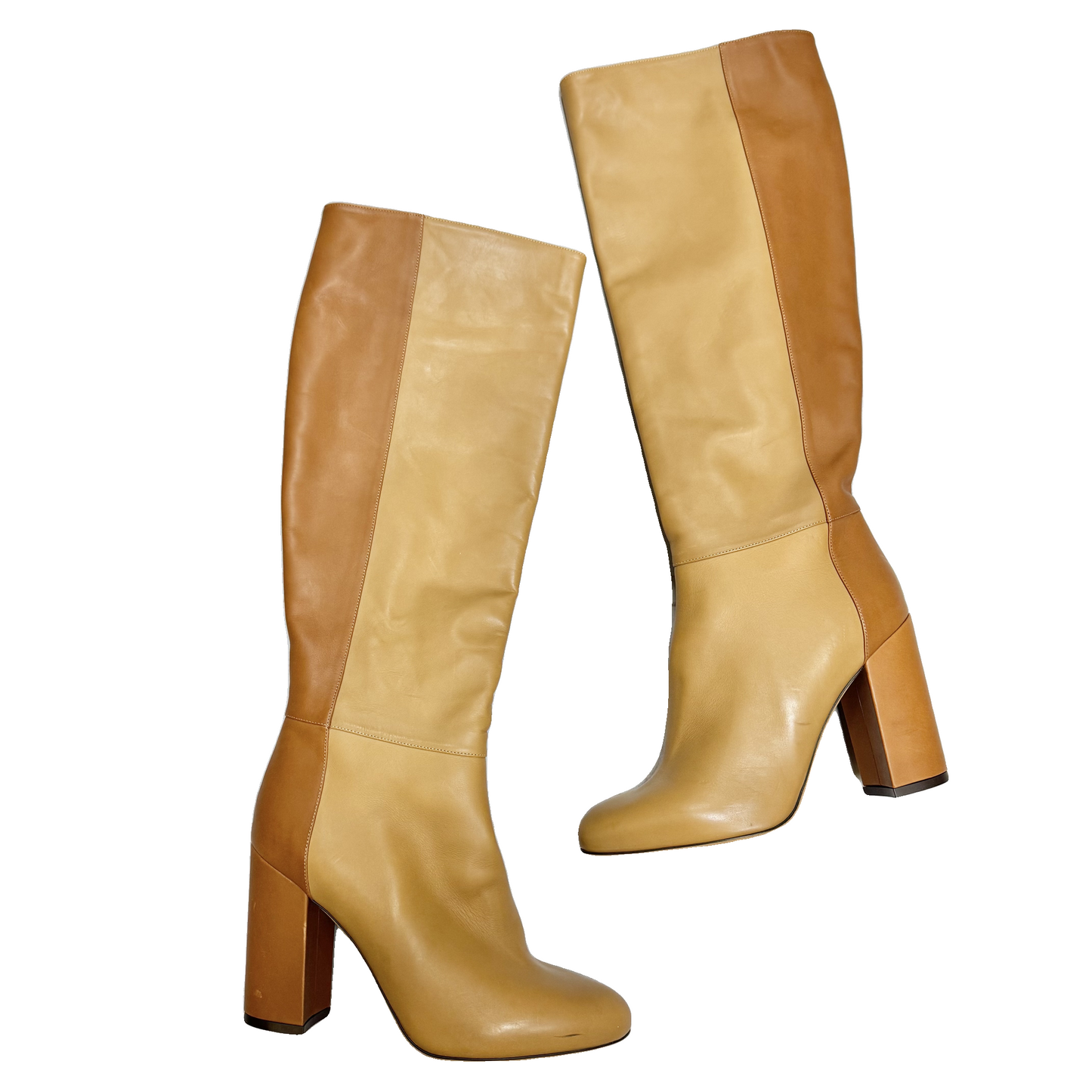 Boots Knee Heels By Tabitha Simmons In Brown, Size: 10