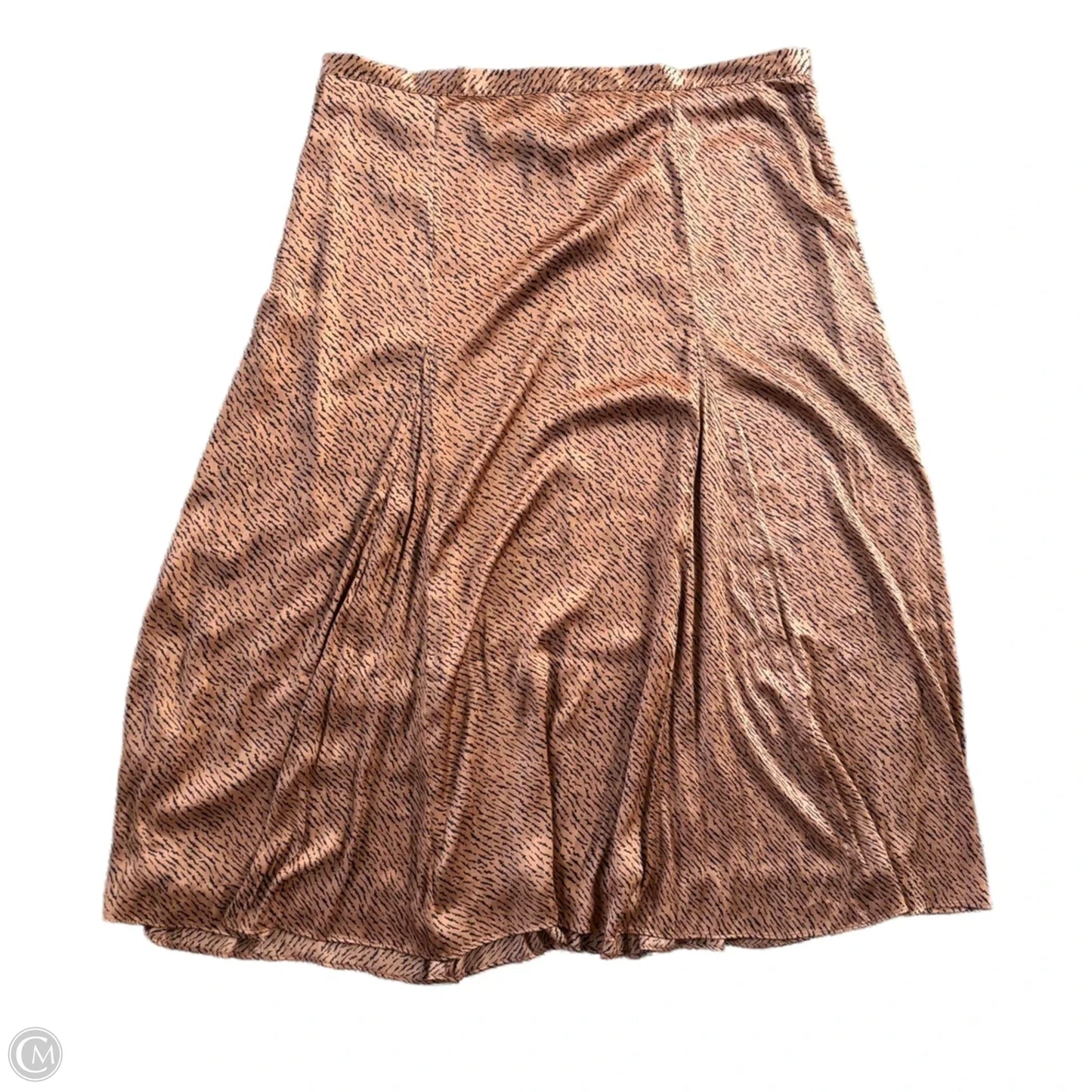 Skirt Maxi By Banana Republic In Black & Brown, Size: 2x