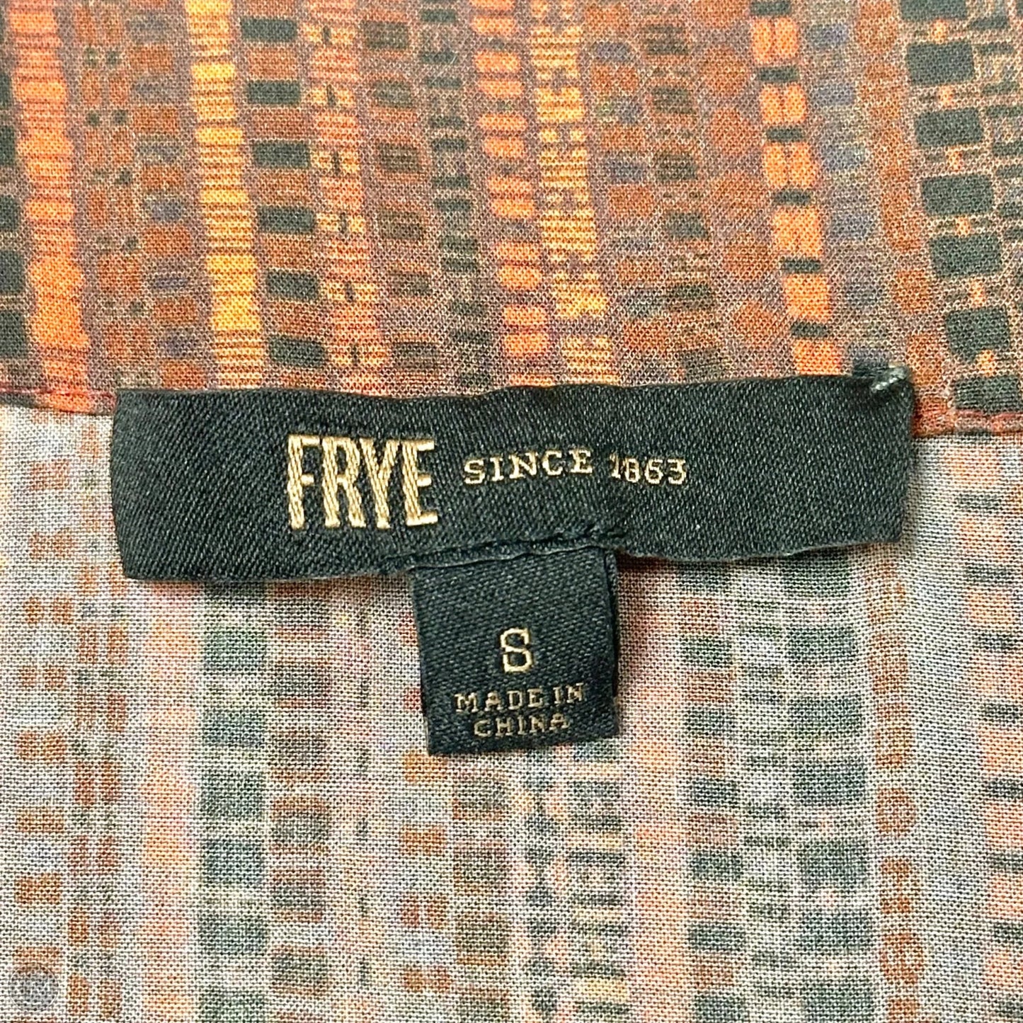 Dress Designer By Frye In Orange & Red, Size: S