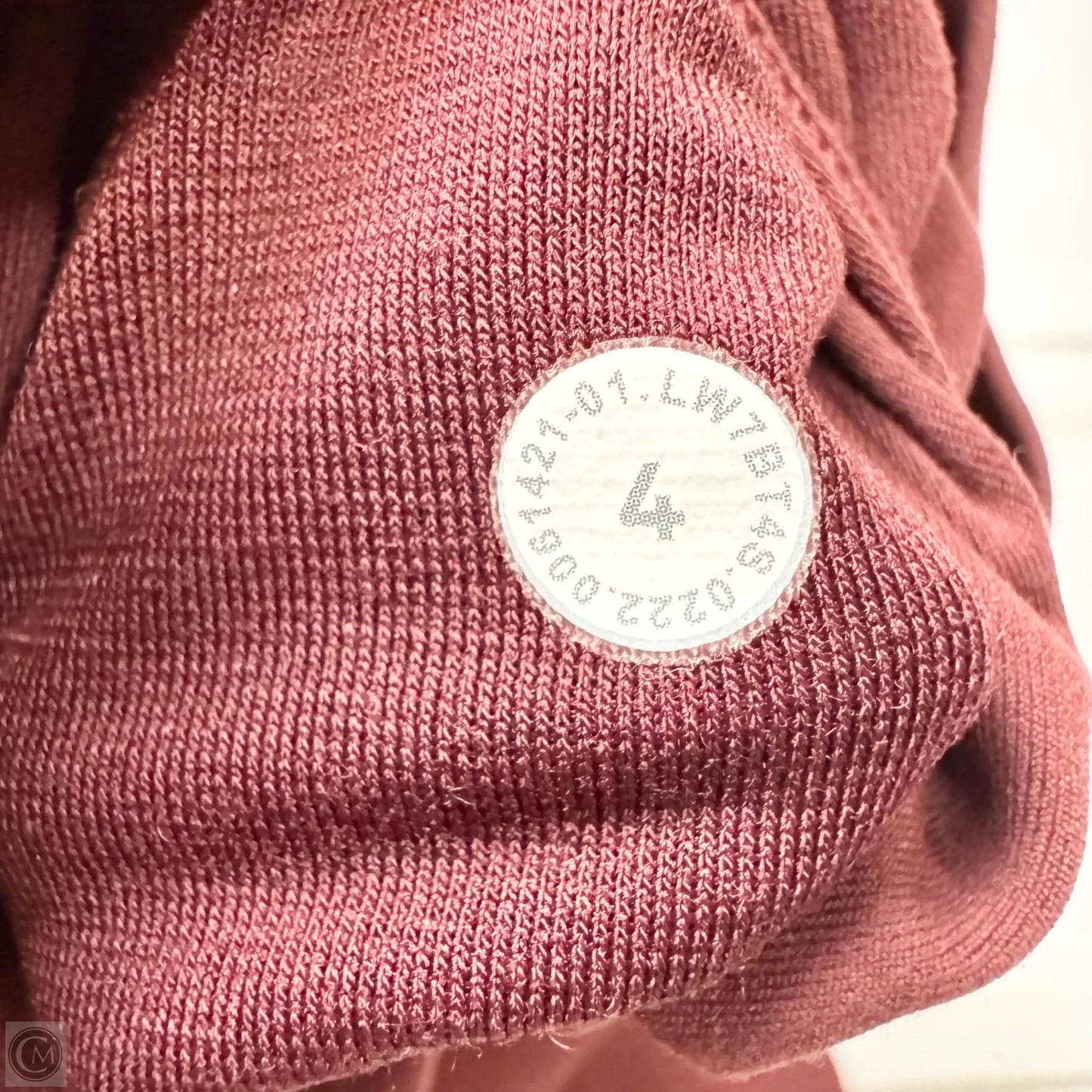 Athletic Shorts By Lululemon In Maroon, Size: S