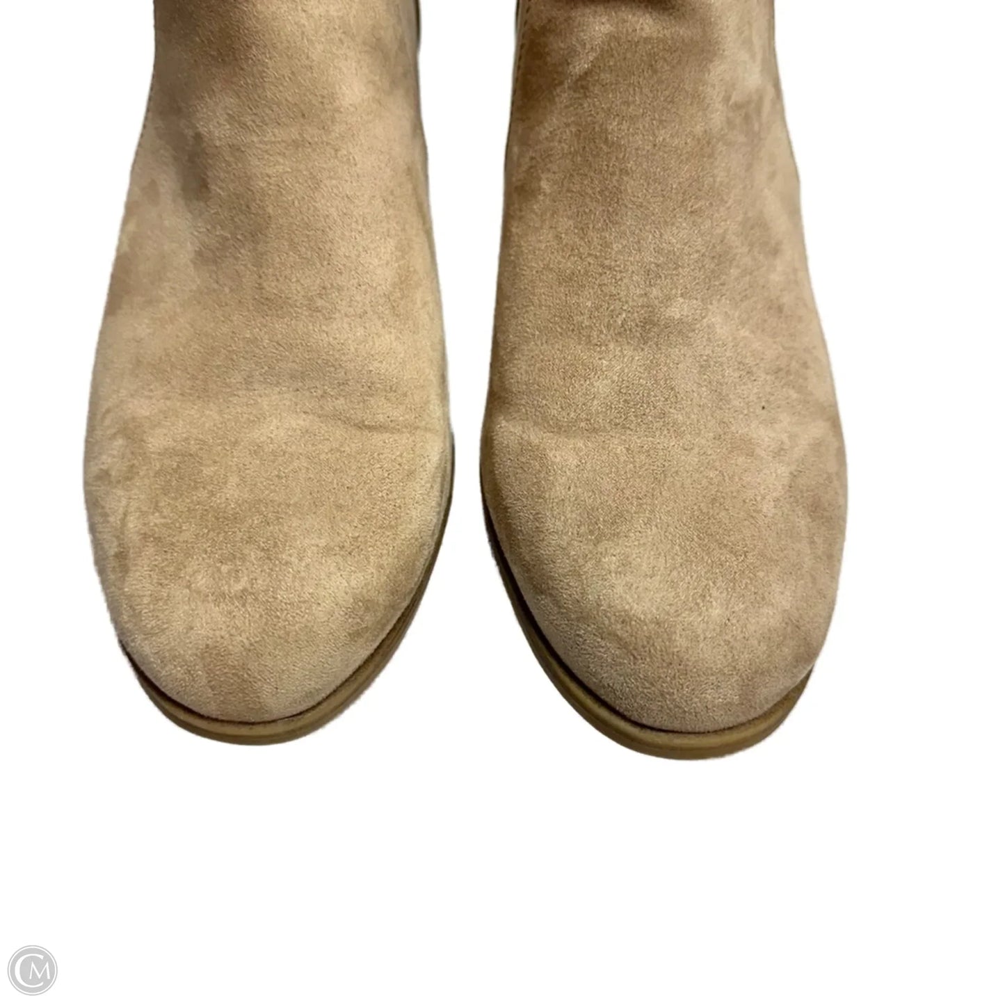Boots Ankle Heels By Dr Scholls In Tan, Size: 9
