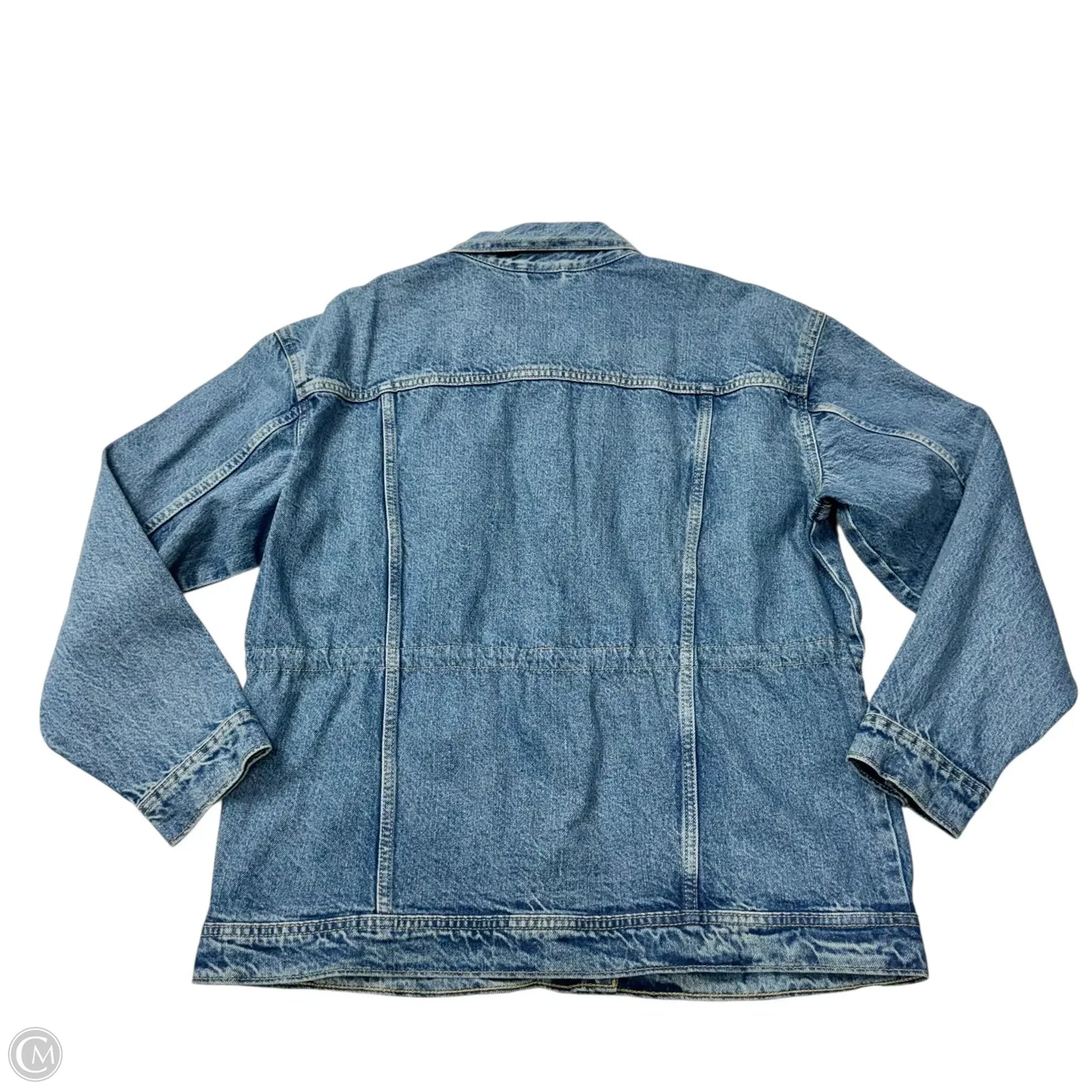 Jacket Denim By Gap In Blue Denim, Size: M