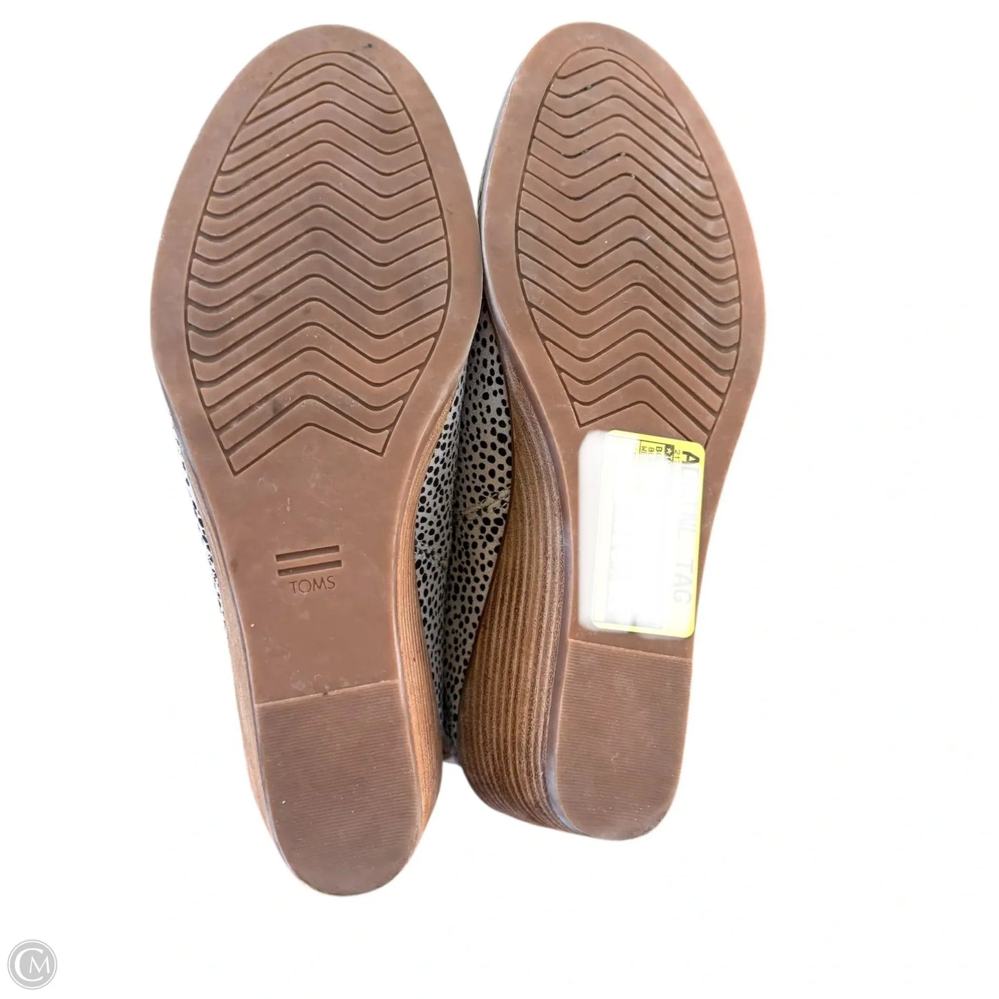 Boots Ankle Heels By Toms In Black & White, Size: 8