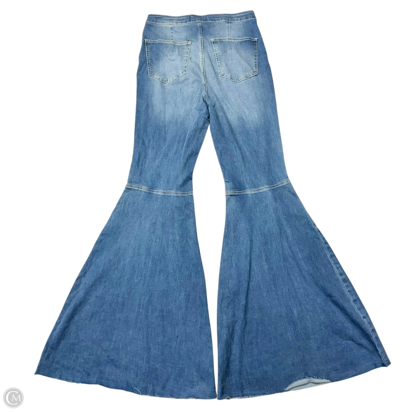 Jeans Flared By We The Free In Blue Denim, Size: 12