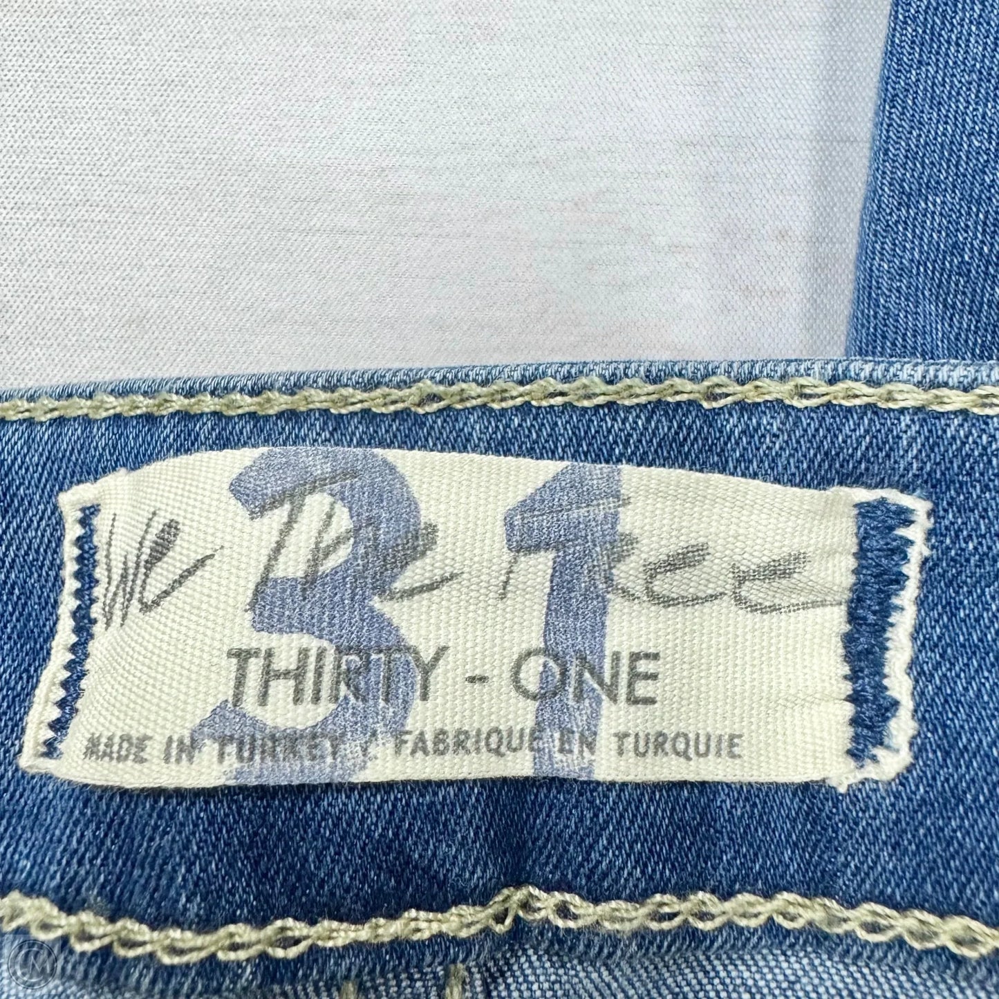 Jeans Flared By We The Free In Blue Denim, Size: 12