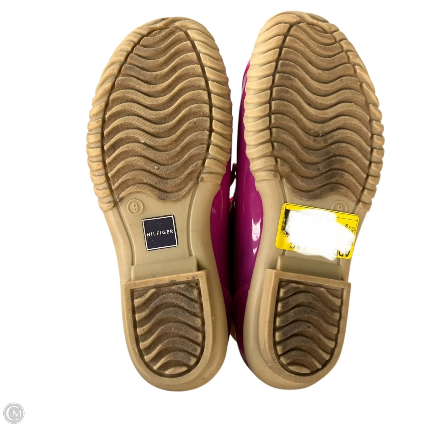 Boots Hiking By Tommy Hilfiger In Brown & Pink, Size: 9