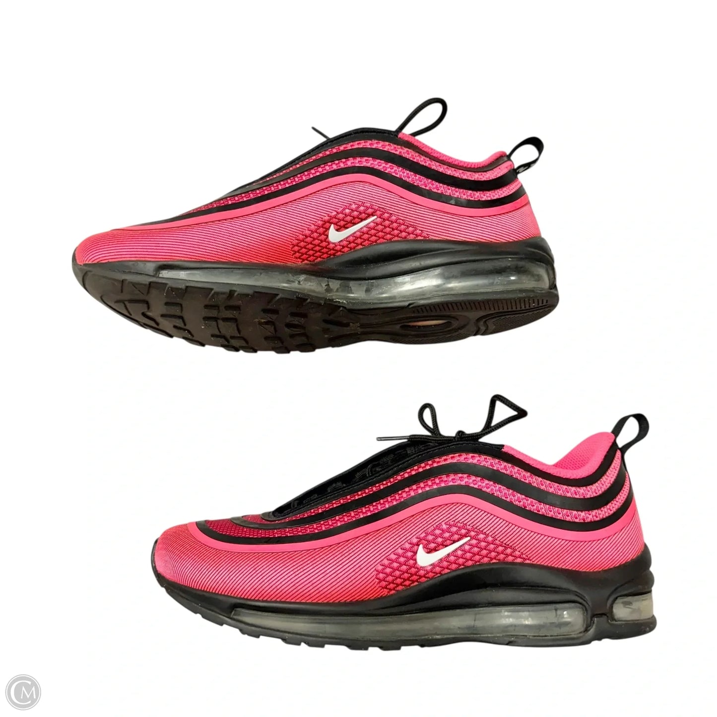 Shoes Athletic By Nike In Black & Pink, Size: 9