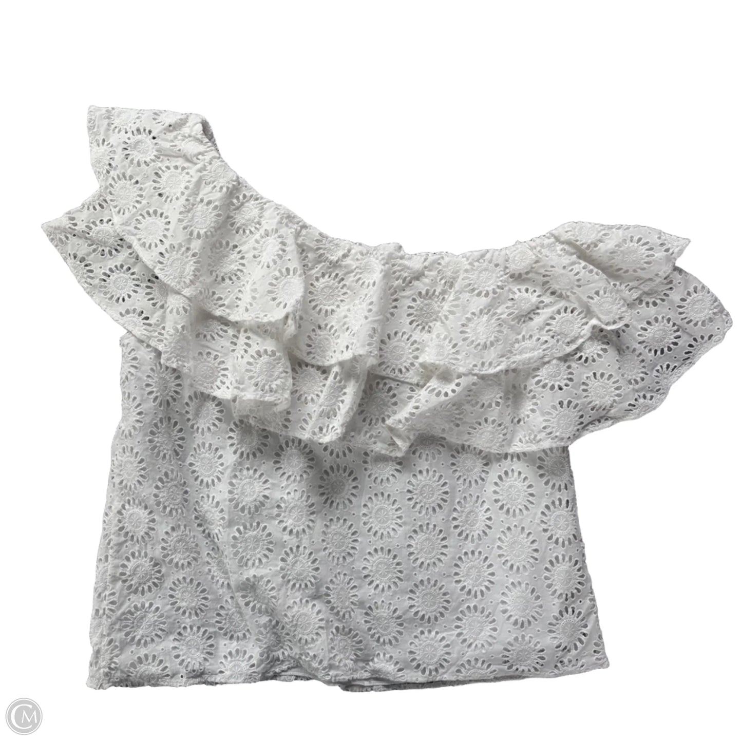 Top Sleeveless Designer By Lilly Pulitzer In White, Size: S