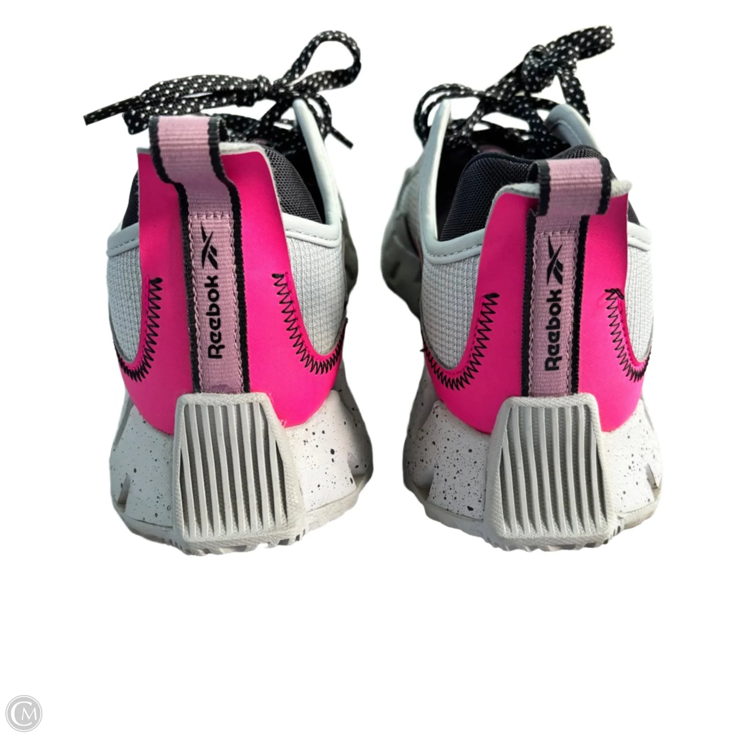 Shoes Athletic By Reebok In Grey & Pink, Size: 9