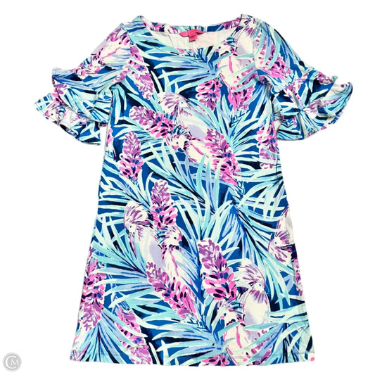 Dress Designer By Lilly Pulitzer In Blue & Purple, Size: Xs