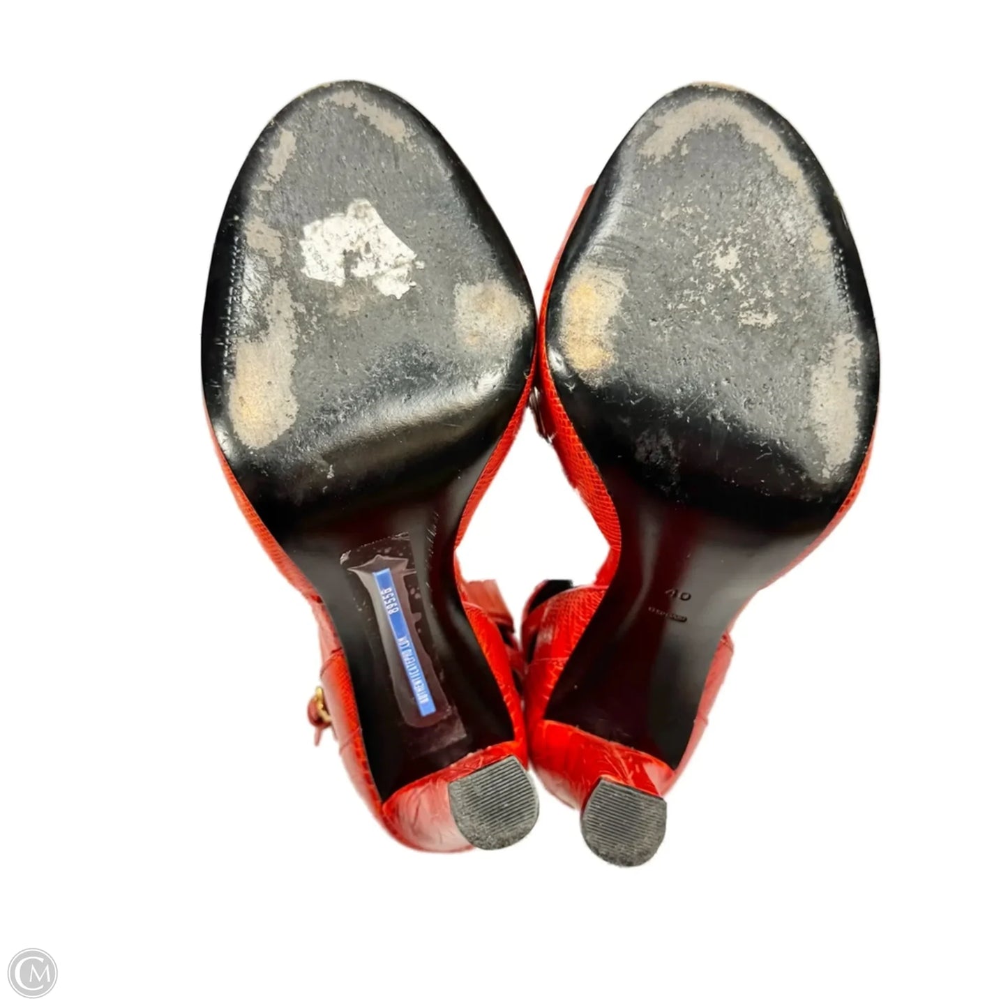 Shoes Luxury Designer By Alexander Wang In Red, Size: 9.5