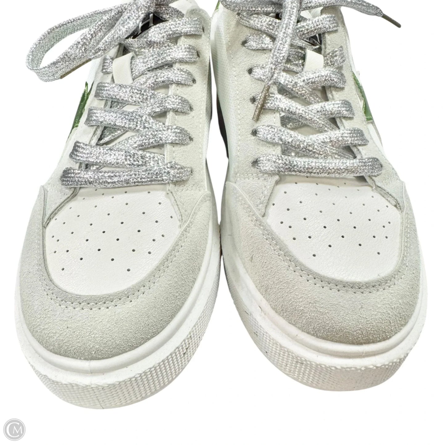 Shoes Sneakers By Vintage Havana In Green & White, Size: 8