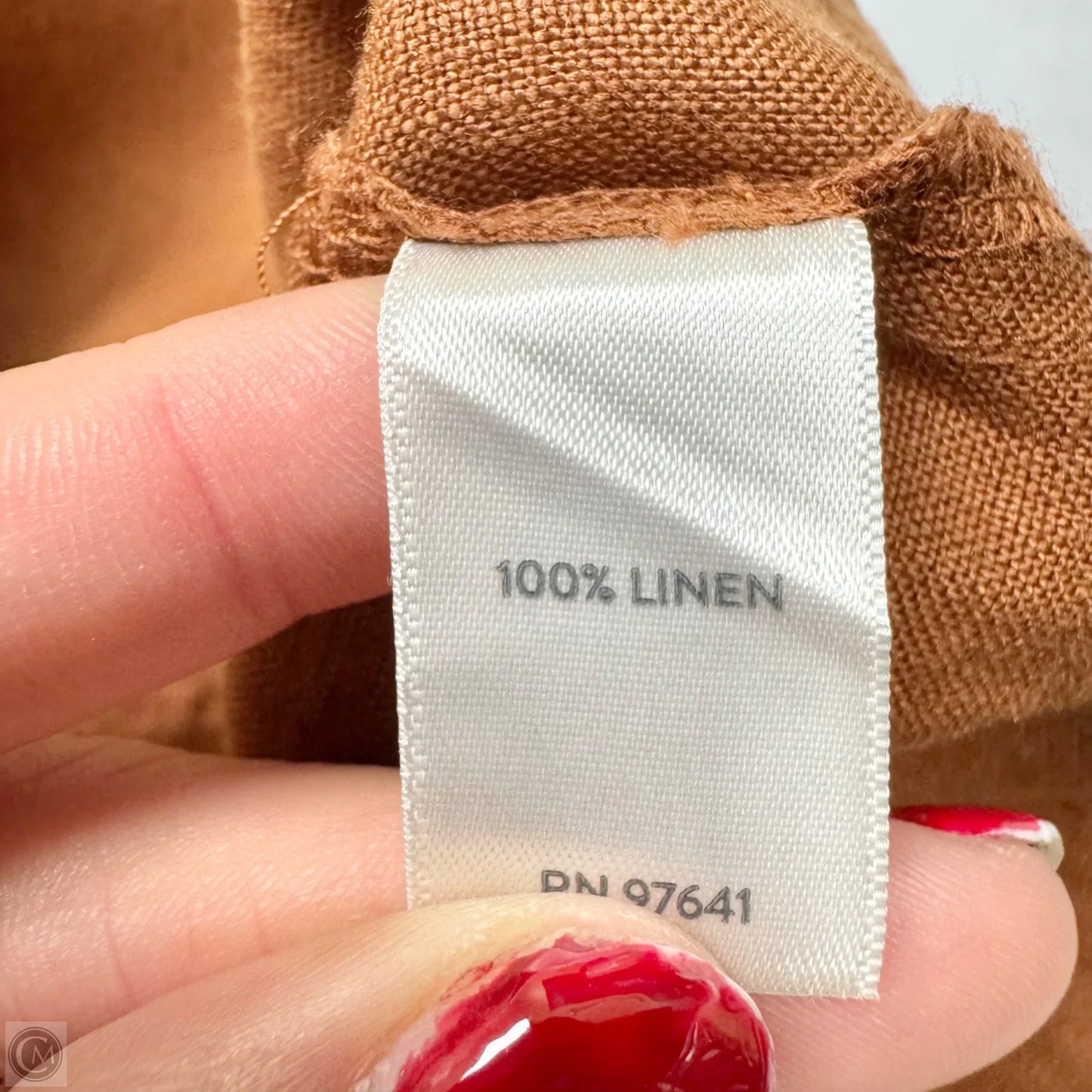 Jacket Shirt By J. Jill In Brown, Size: M