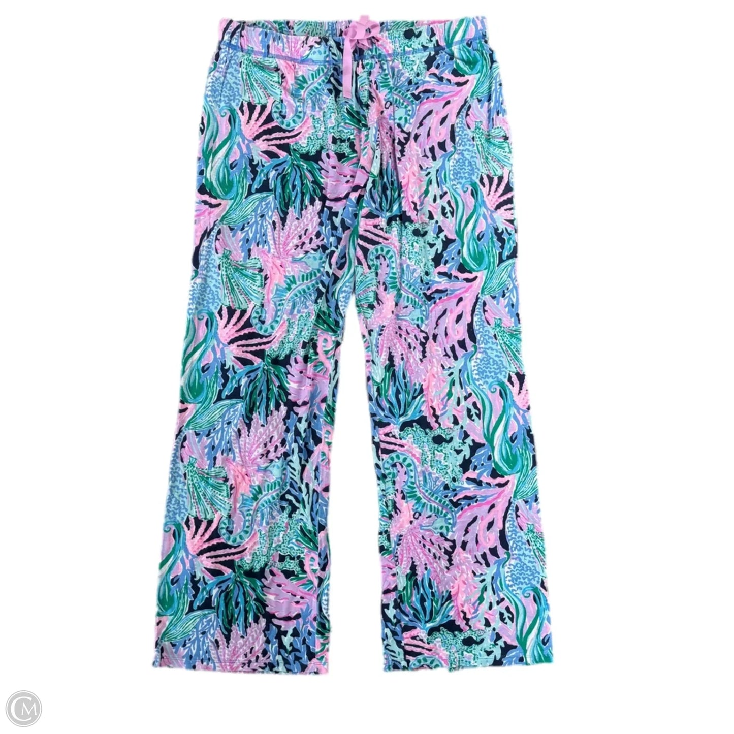 Pajamas Designer By Lilly Pulitzer In Blue & Purple, Size: M