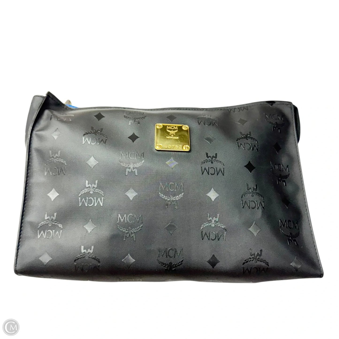 Makeup Bag Luxury Designer By Mcm, Size: Medium